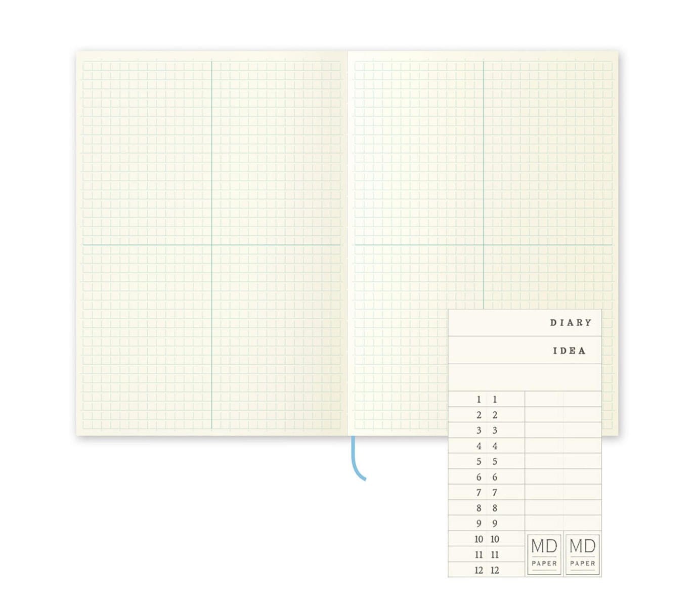 Midori Quaderno MD Notebook Grid Block