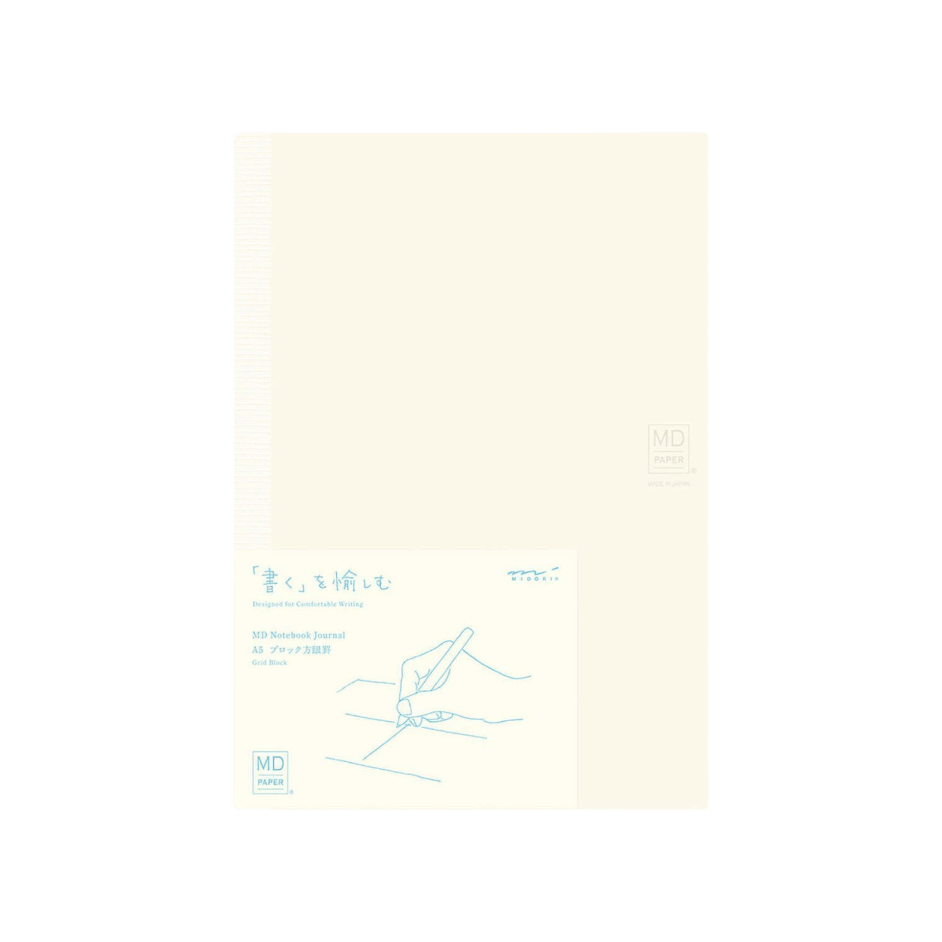 Midori Quaderno MD Notebook Grid Block