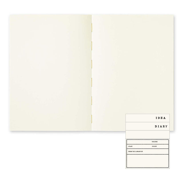 Midori Quaderno MD Notebook Thick Blank A5