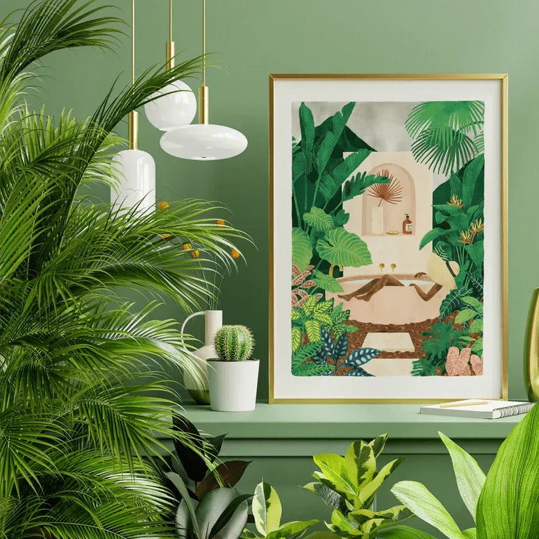 All The Way To Say Stampa Stampa Exotic Bathtub