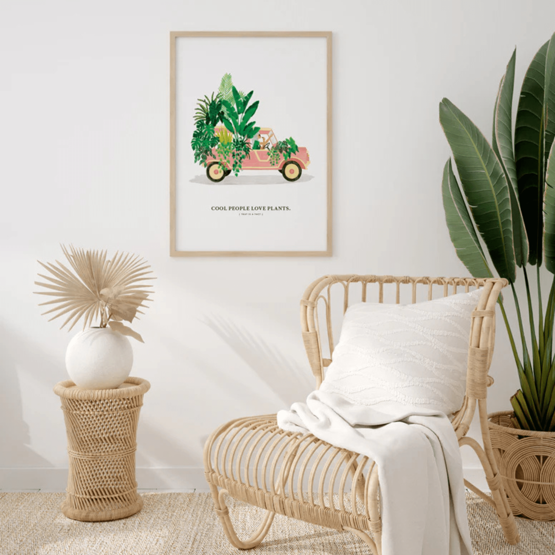 All The Way To Say Stampa Stampa Mehari with Plants