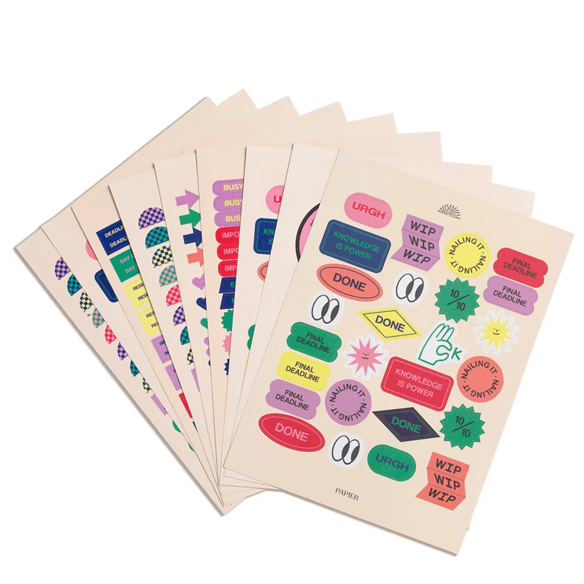 Papier Stickers Academic Stickers - Find the Balance