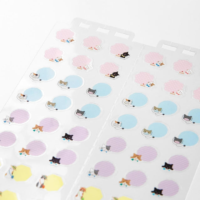 Midori Stickers Calendar Stickers Midori Cats