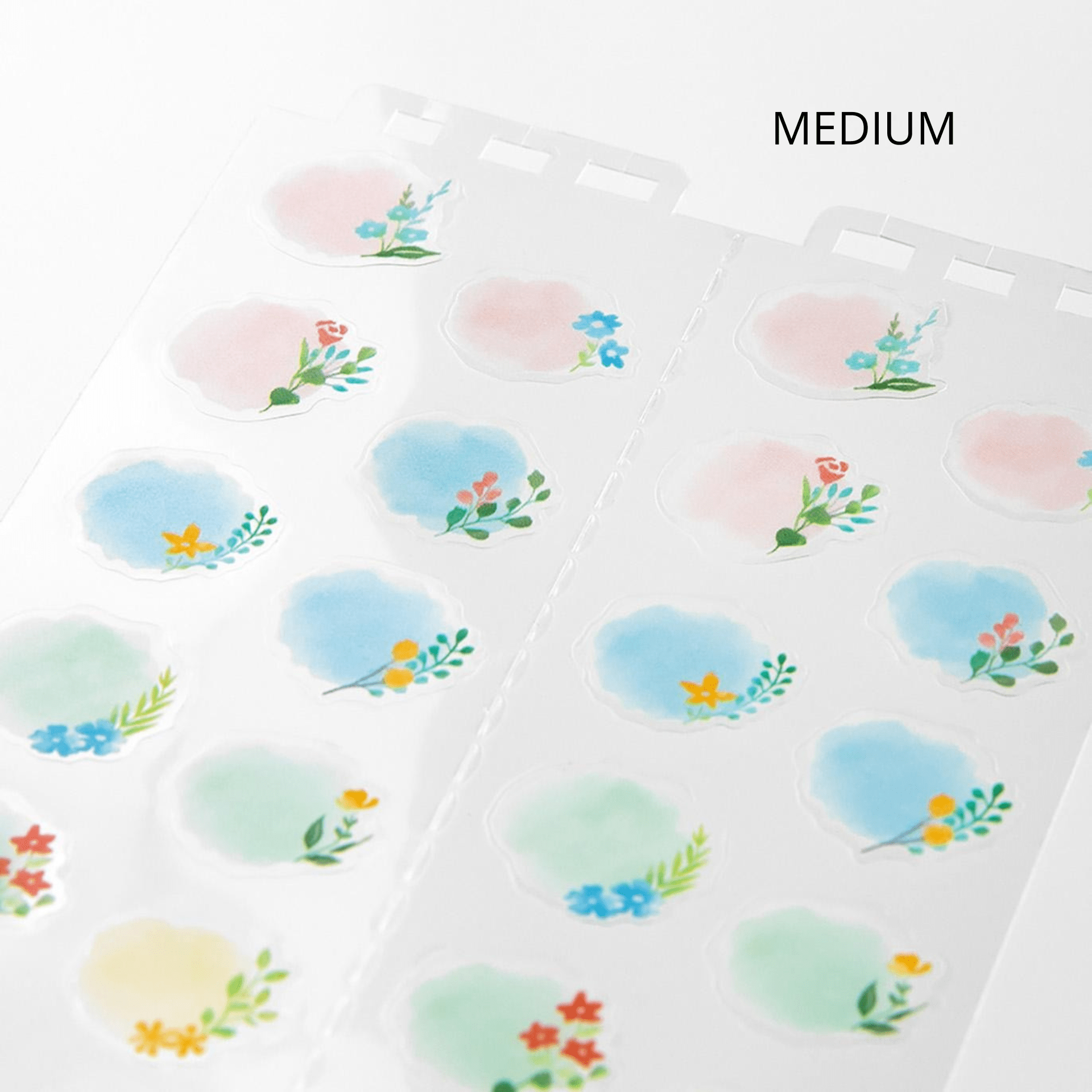 Midori Stickers MEDIUM Calendar Stickers Midori Flowers