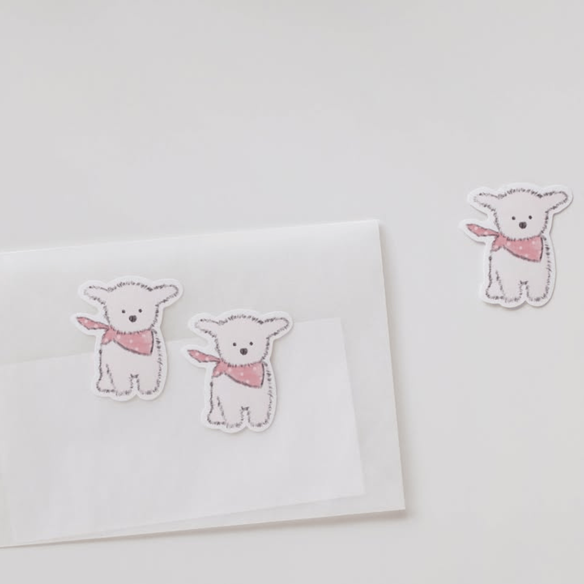 Suatelier Stickers Cereal Stickers - Baby Puppy