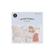 Suatelier Stickers Cereal Stickers - Baby Puppy