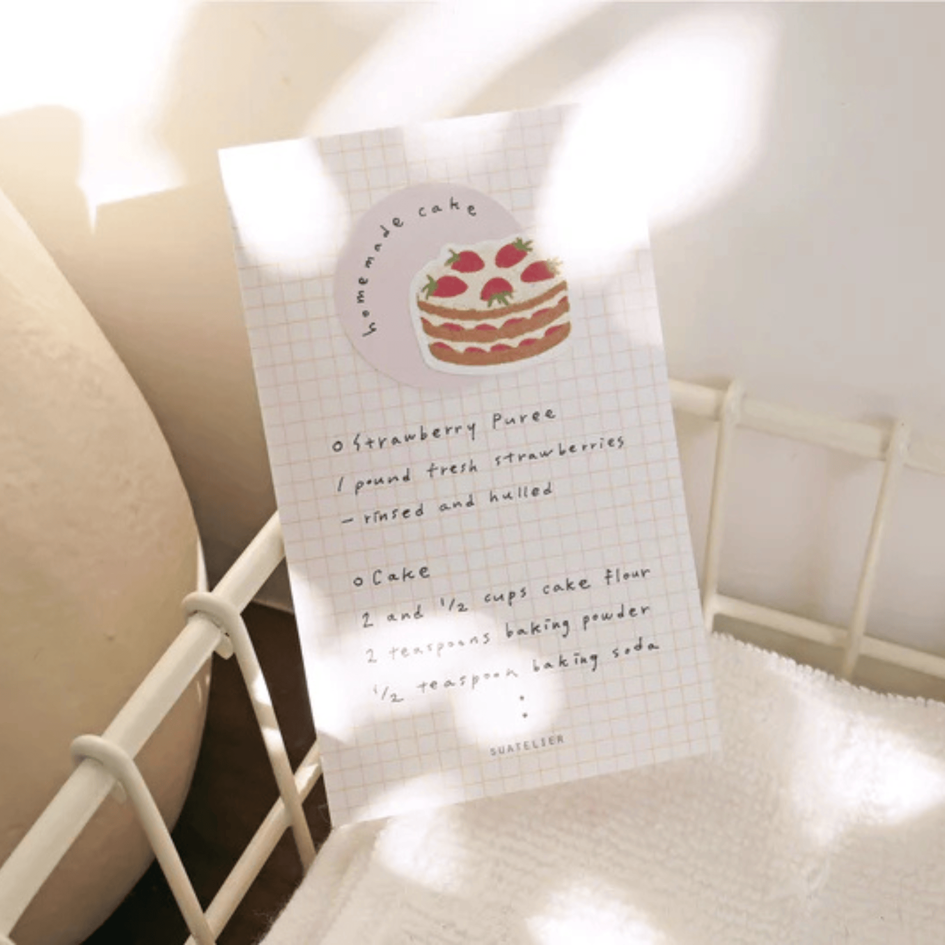 Suatelier Stickers Cereal Stickers - Sweet Cake