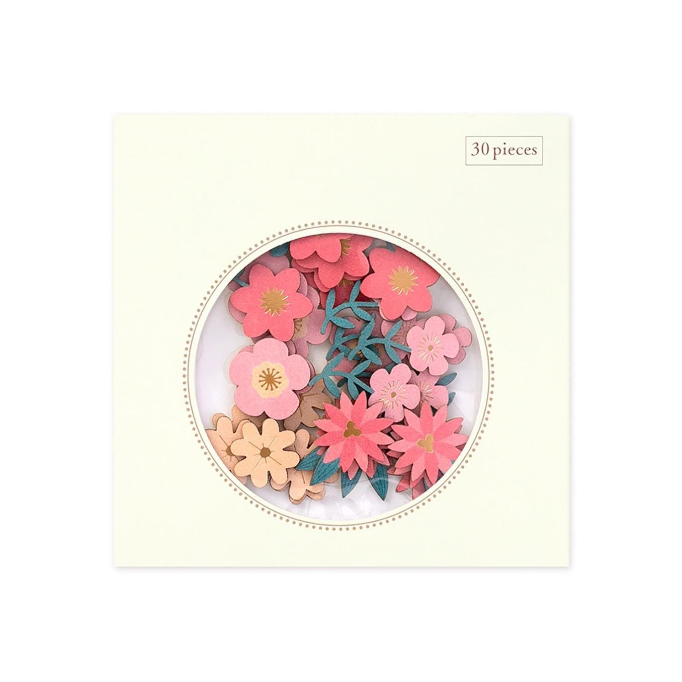 Midori Stickers Decoration Stickers - Flowers