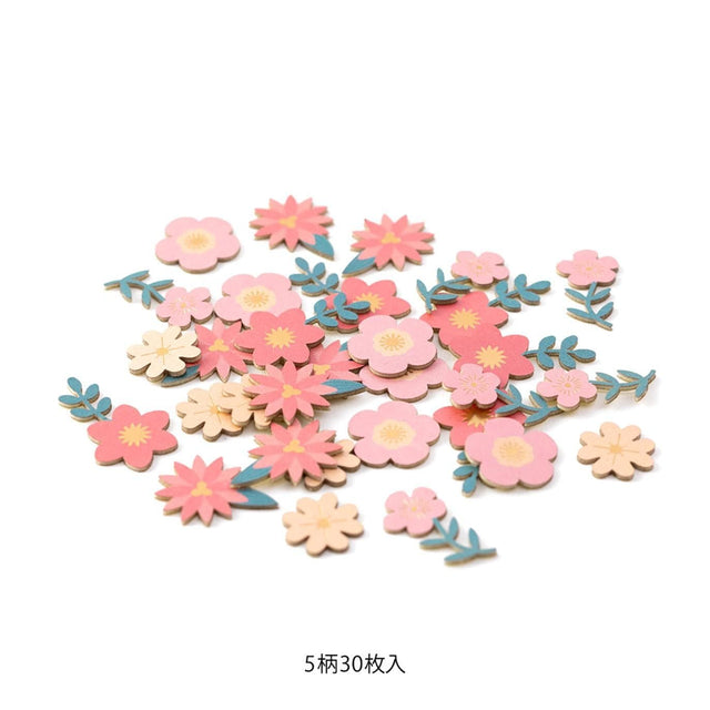 Midori Stickers Decoration Stickers - Flowers