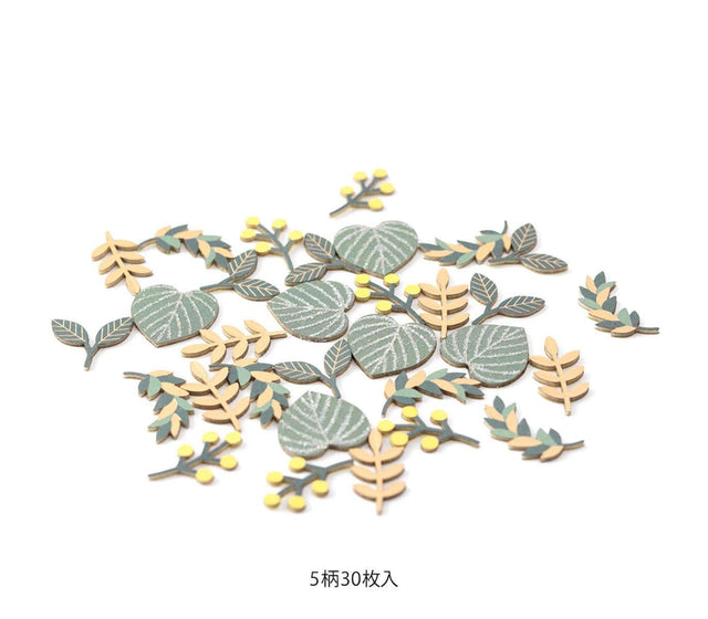 Midori Stickers Decoration Stickers - Leaf