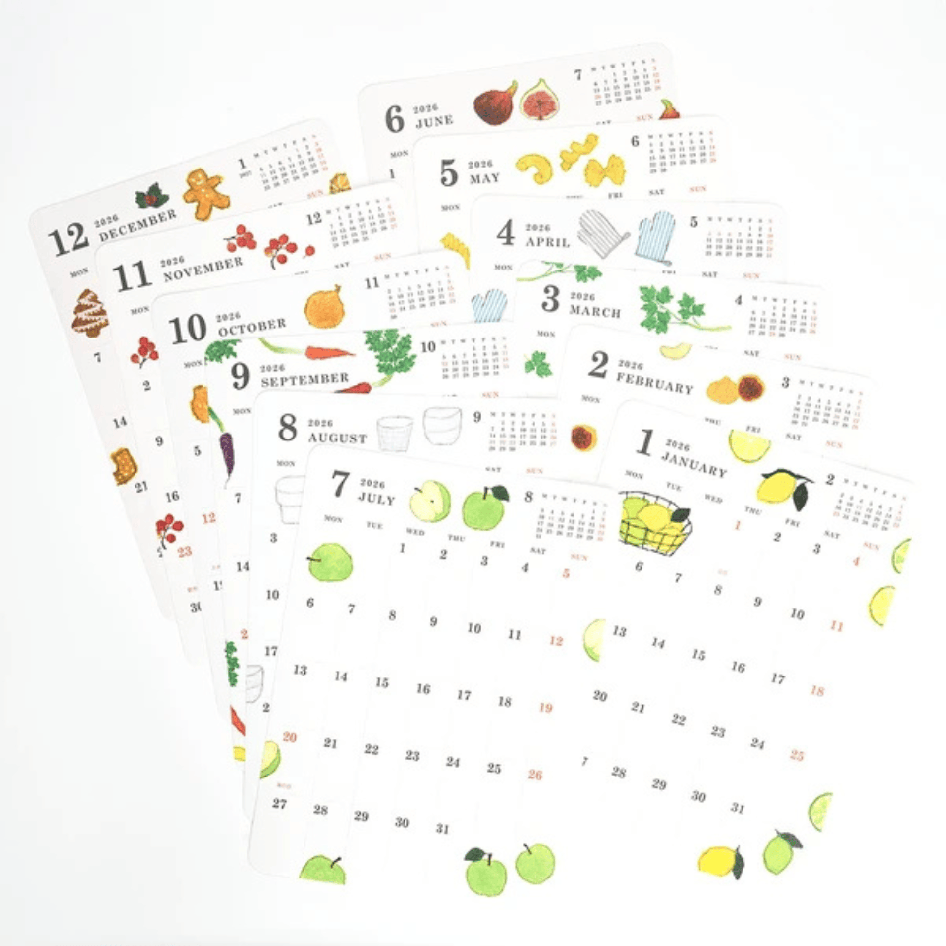 Greeting Life Stickers Diary Stickers 2026 Yusuke Yonezu