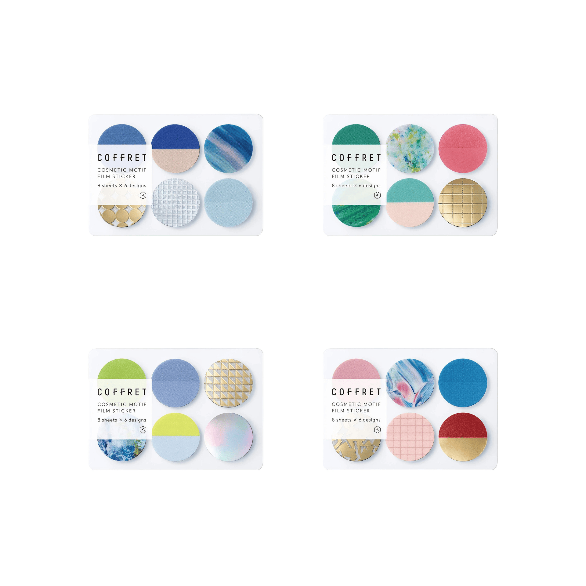 King Jim Hitotoki Stickers Film Stickers - Coffret Circle