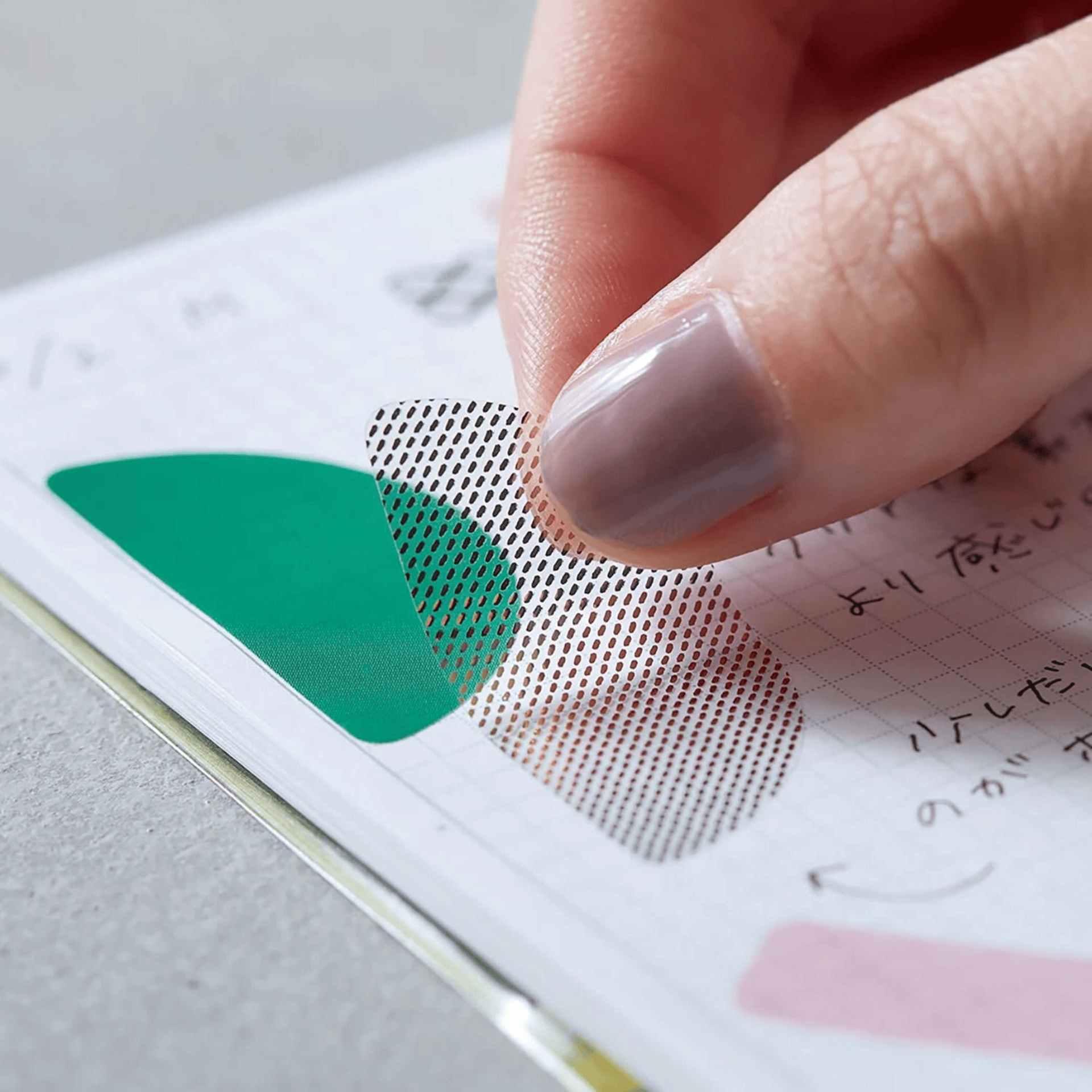 King Jim Hitotoki Stickers Film Stickers - Coffret Circle