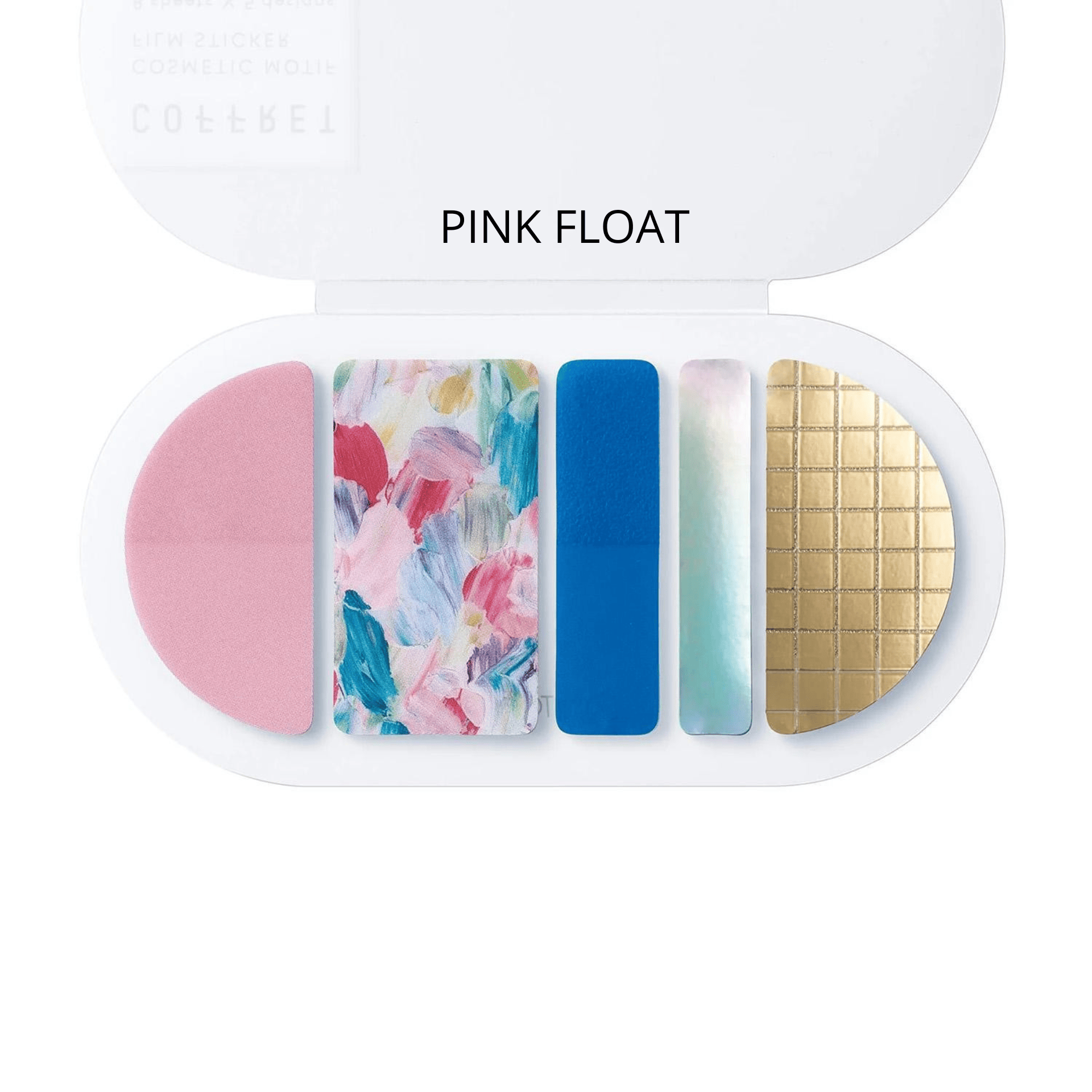 King Jim Hitotoki Stickers PINK FLOAT Film Stickers - Coffret Round