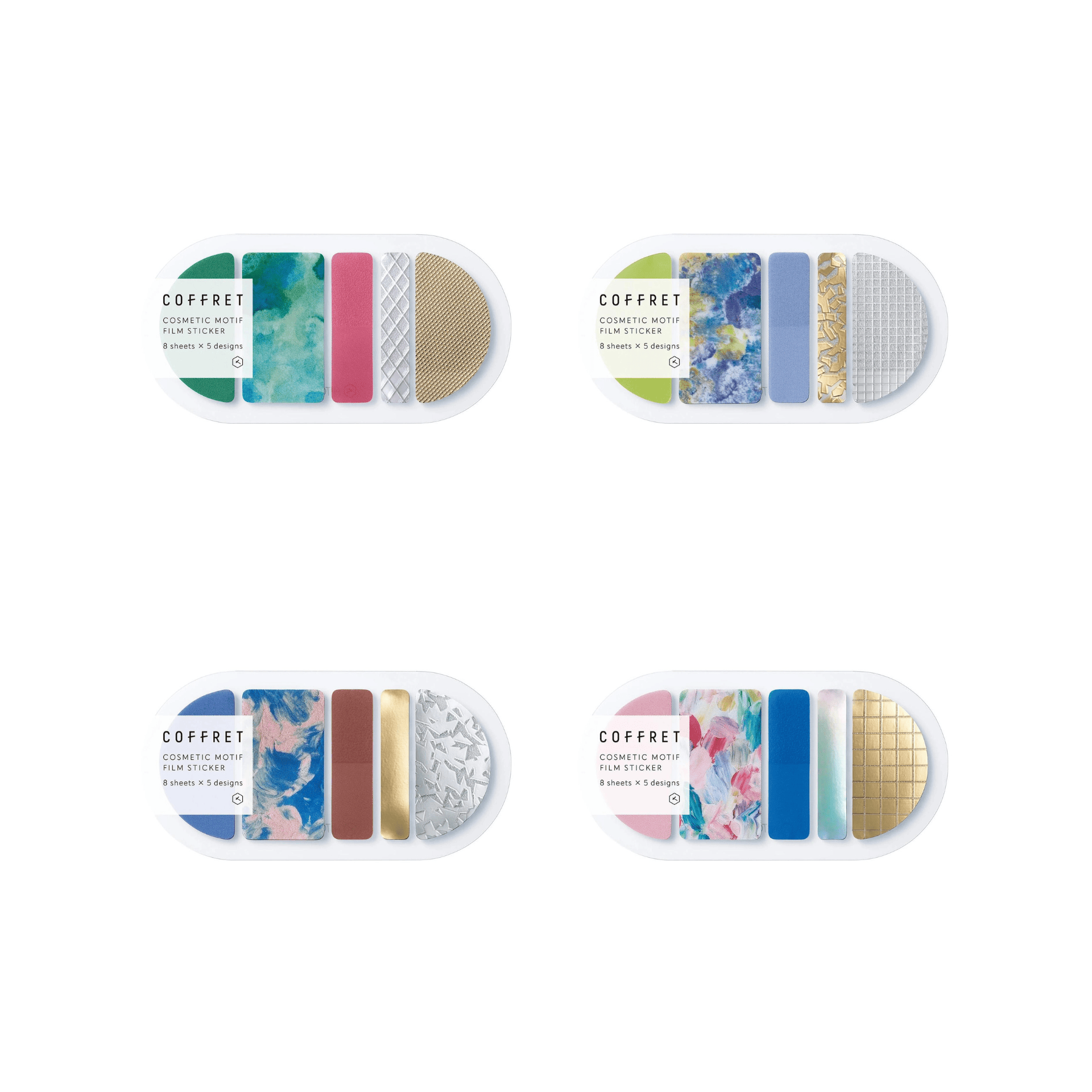 King Jim Hitotoki Stickers Film Stickers - Coffret Round