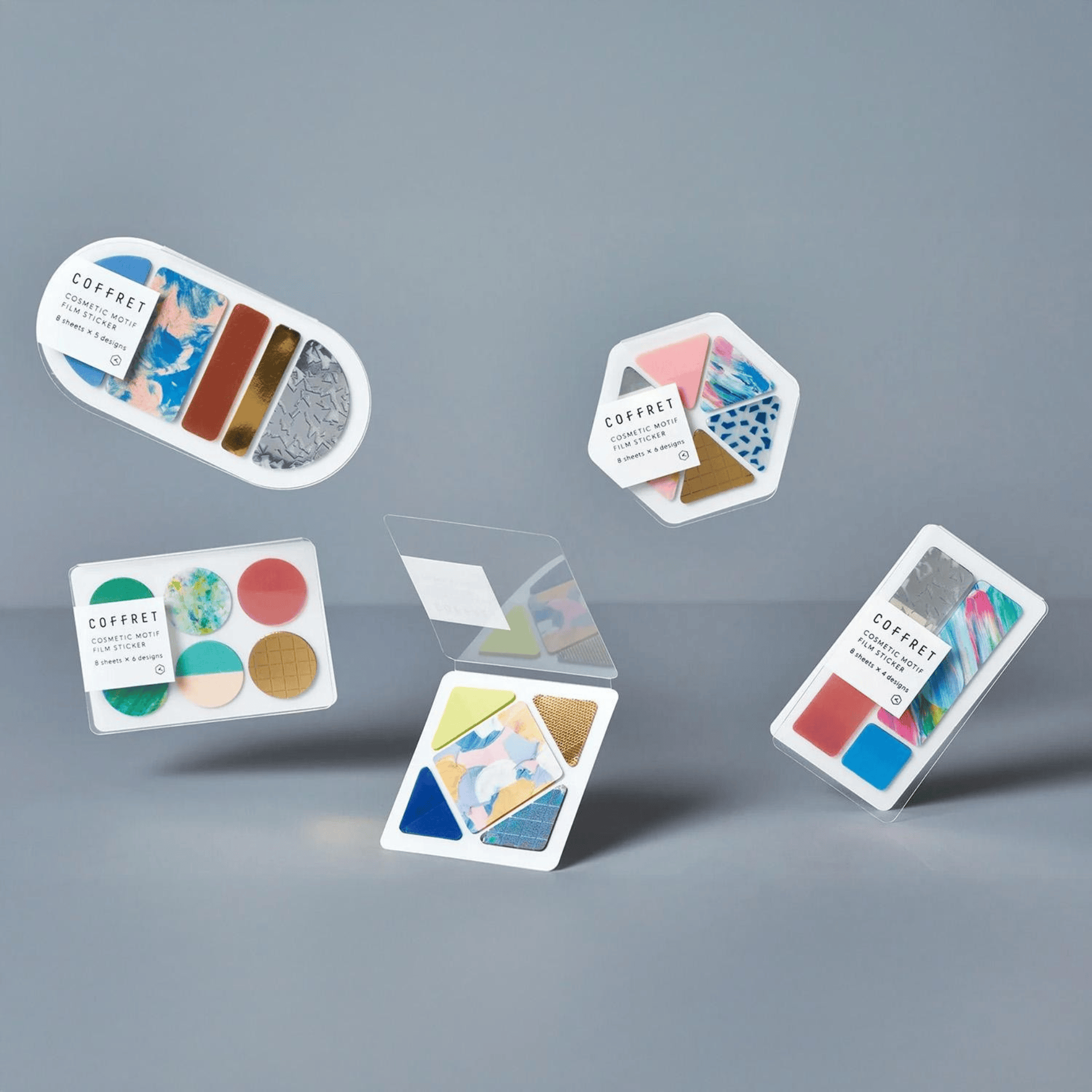 King Jim Hitotoki Stickers Film Stickers - Coffret Square