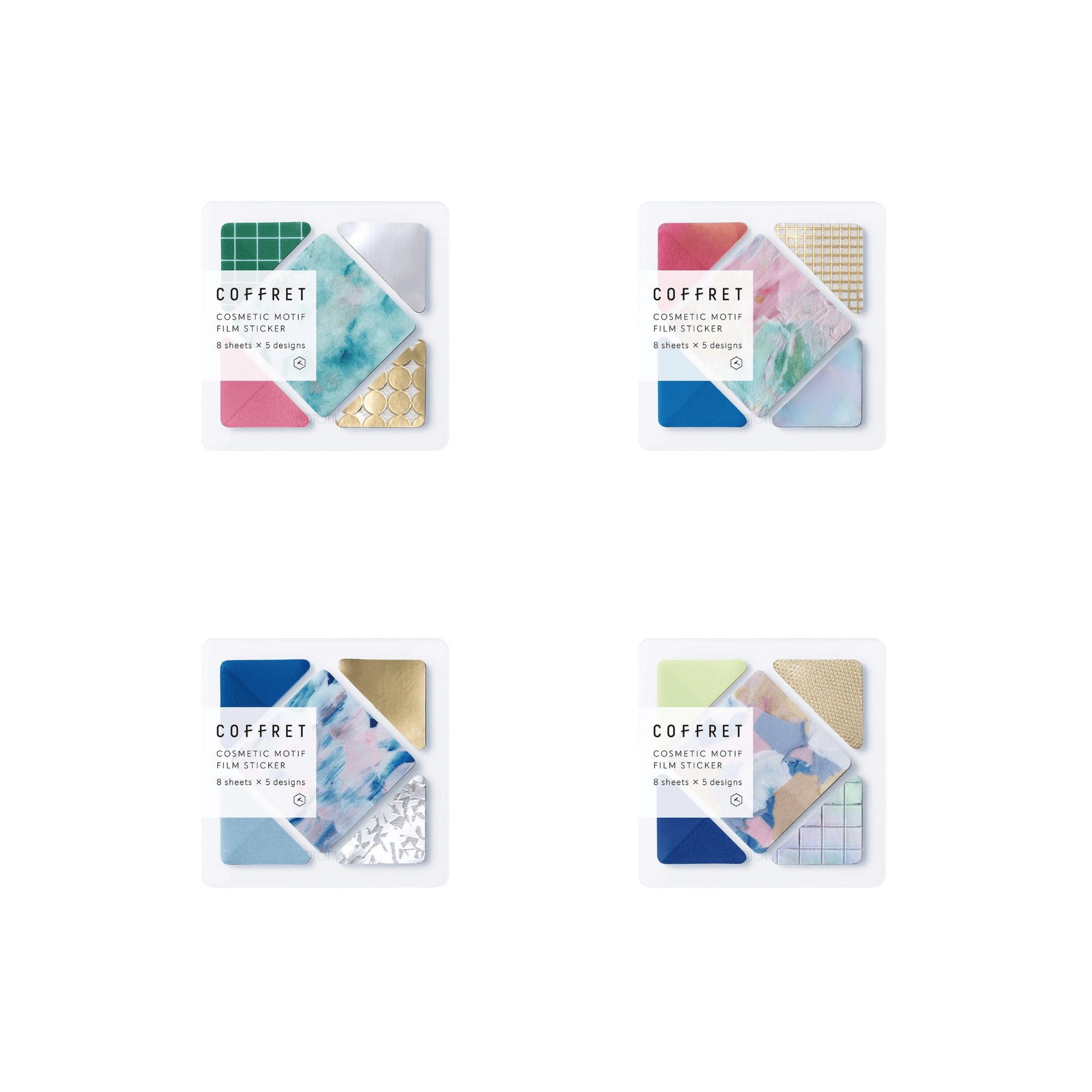 King Jim Hitotoki Stickers Film Stickers - Coffret Square