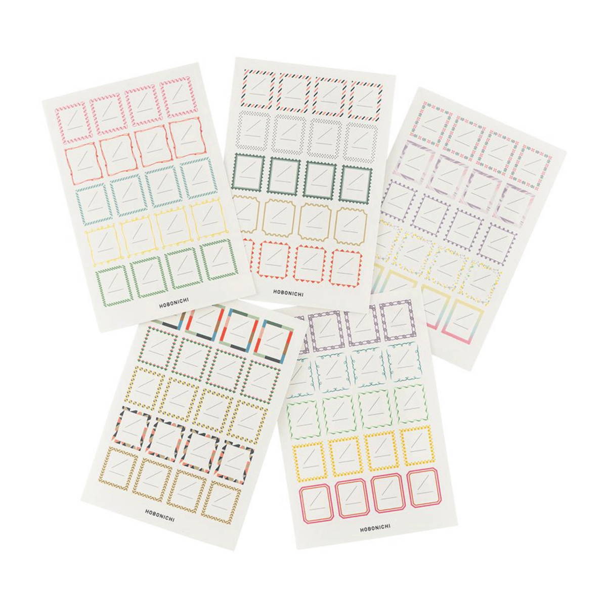 Hobonichi Stickers Hobonichi Accessories - Frame Stickers for Dates