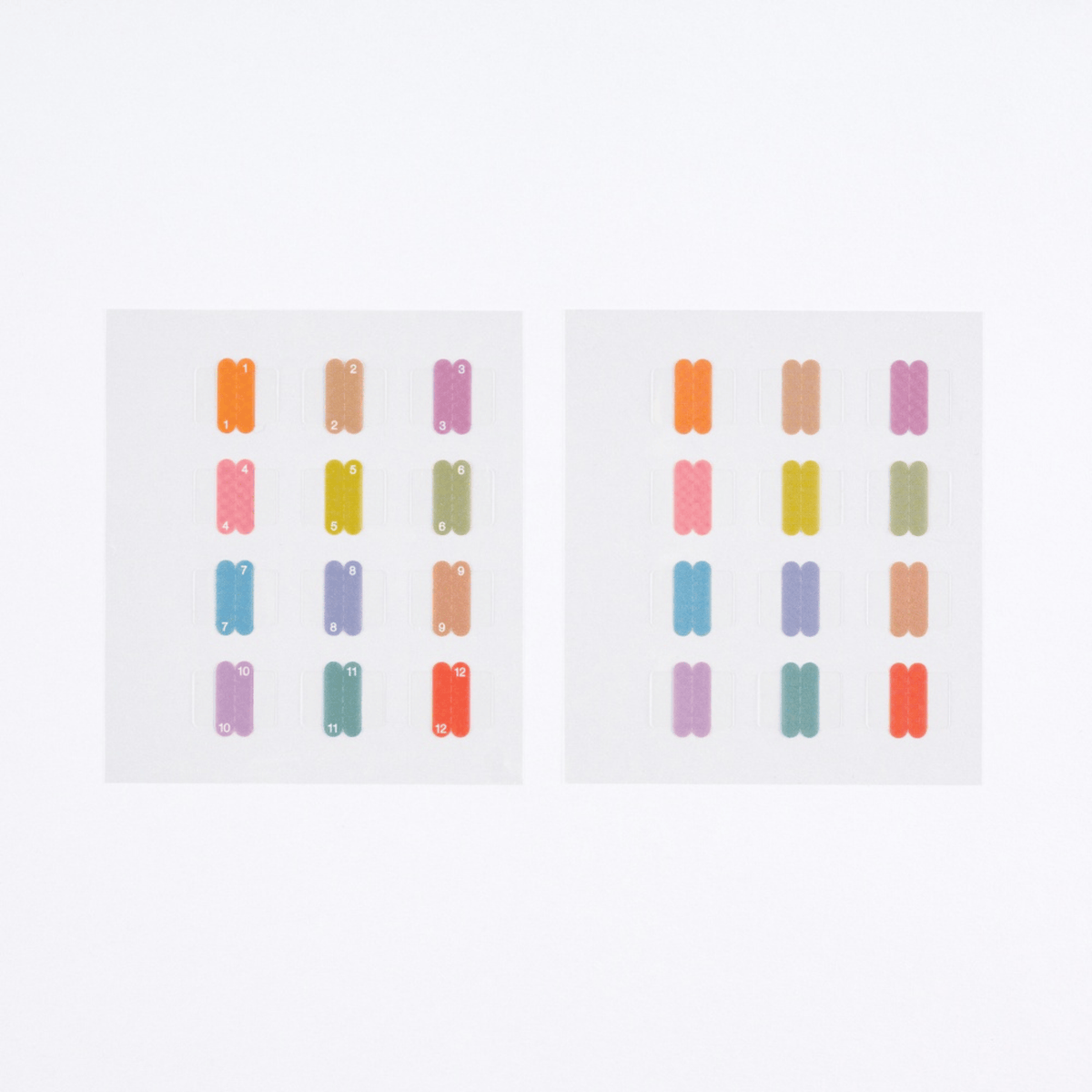 Hobonichi Stickers Hobonichi Accessories: TSUKI no IRO: Index Stickers