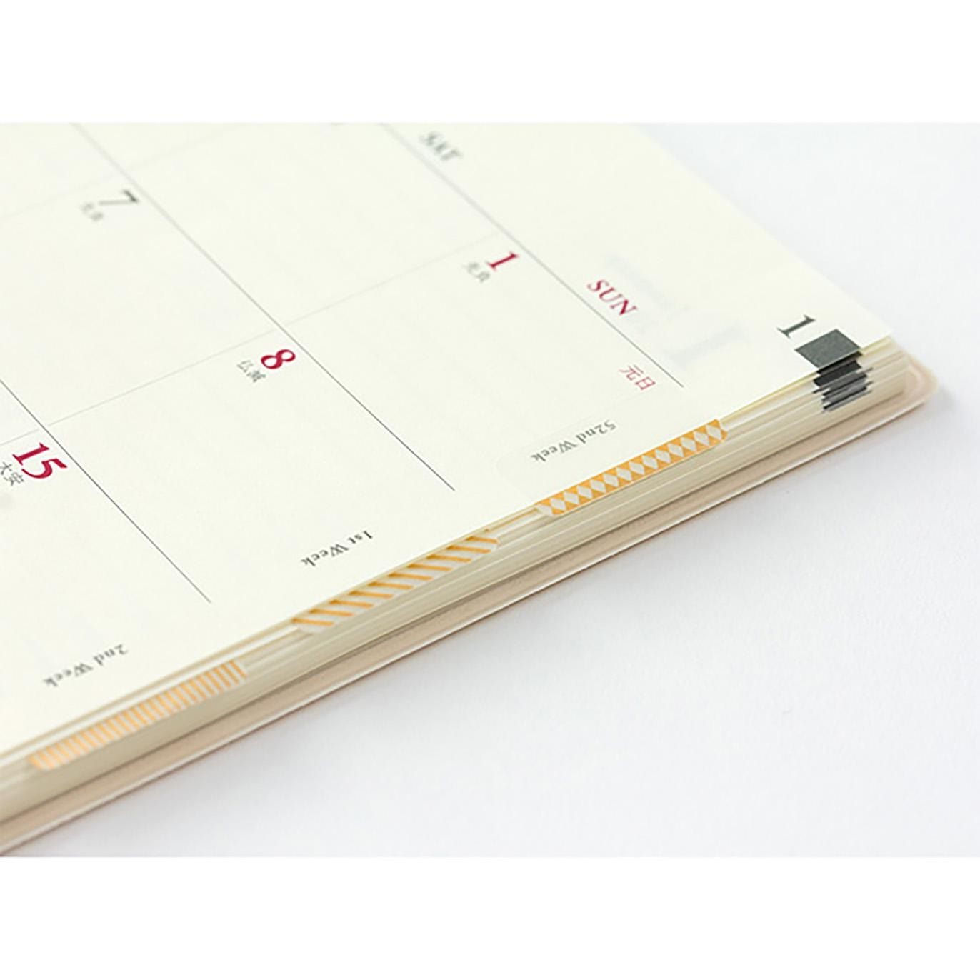 Midori Stickers Index Midori Stickers Gold