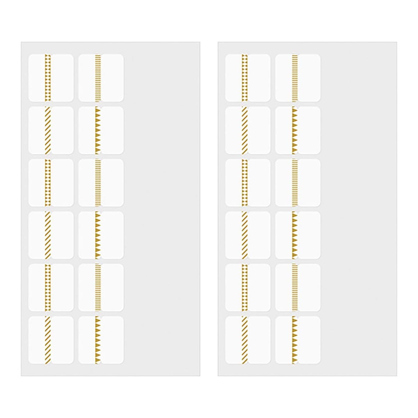 Midori Stickers Index Midori Stickers Gold