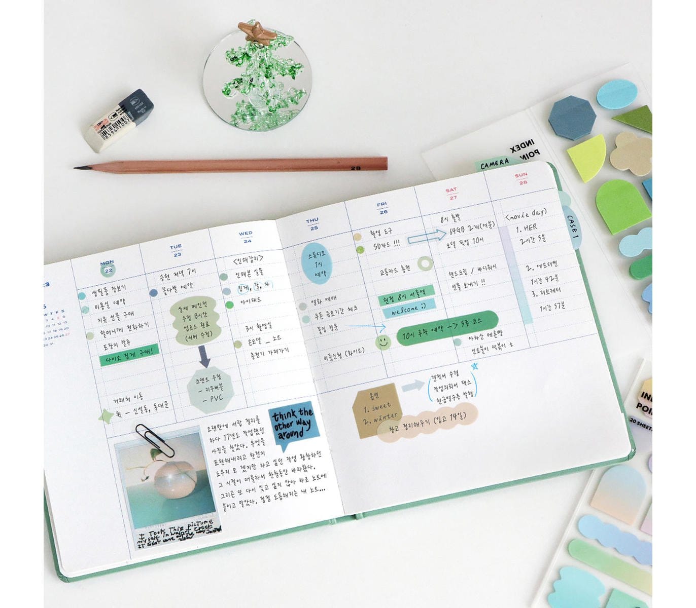 Midori Stickers Index Point Midori Sticky Notes Gradation