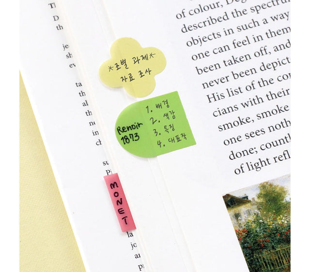 Midori Stickers Index Point Midori Sticky Notes Gradation