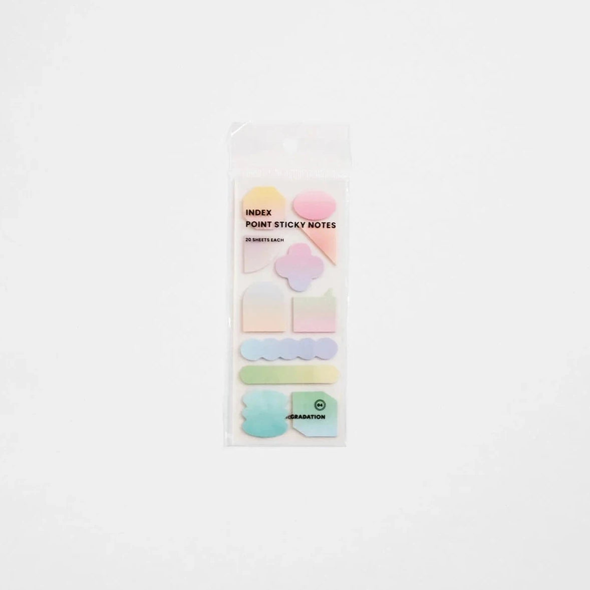 Midori Stickers GRADATION Index Point Midori Sticky Notes Gradation