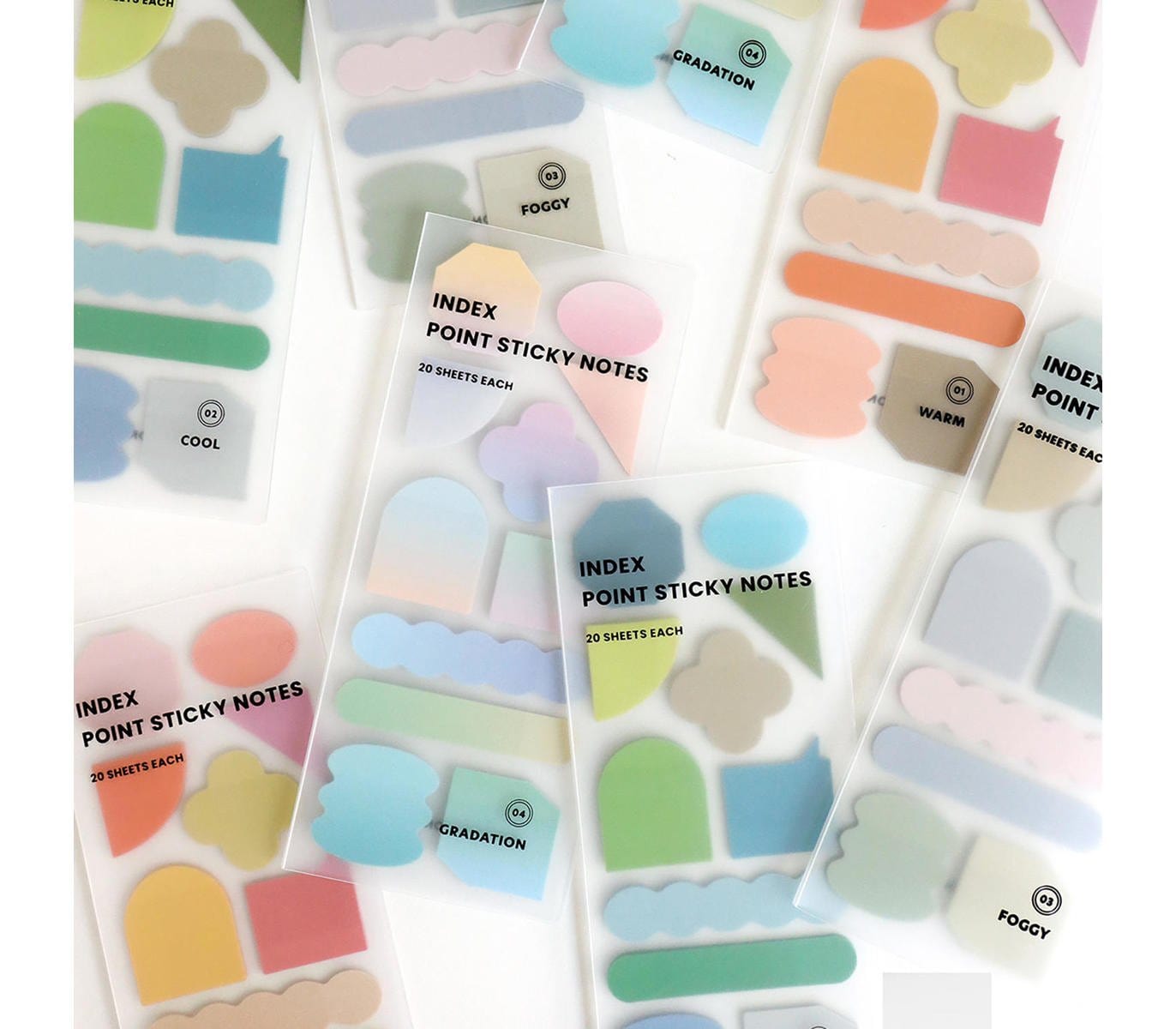 Midori Stickers Index Point Midori Sticky Notes