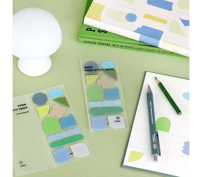 Midori Stickers Index Point Midori Sticky Notes Gradation