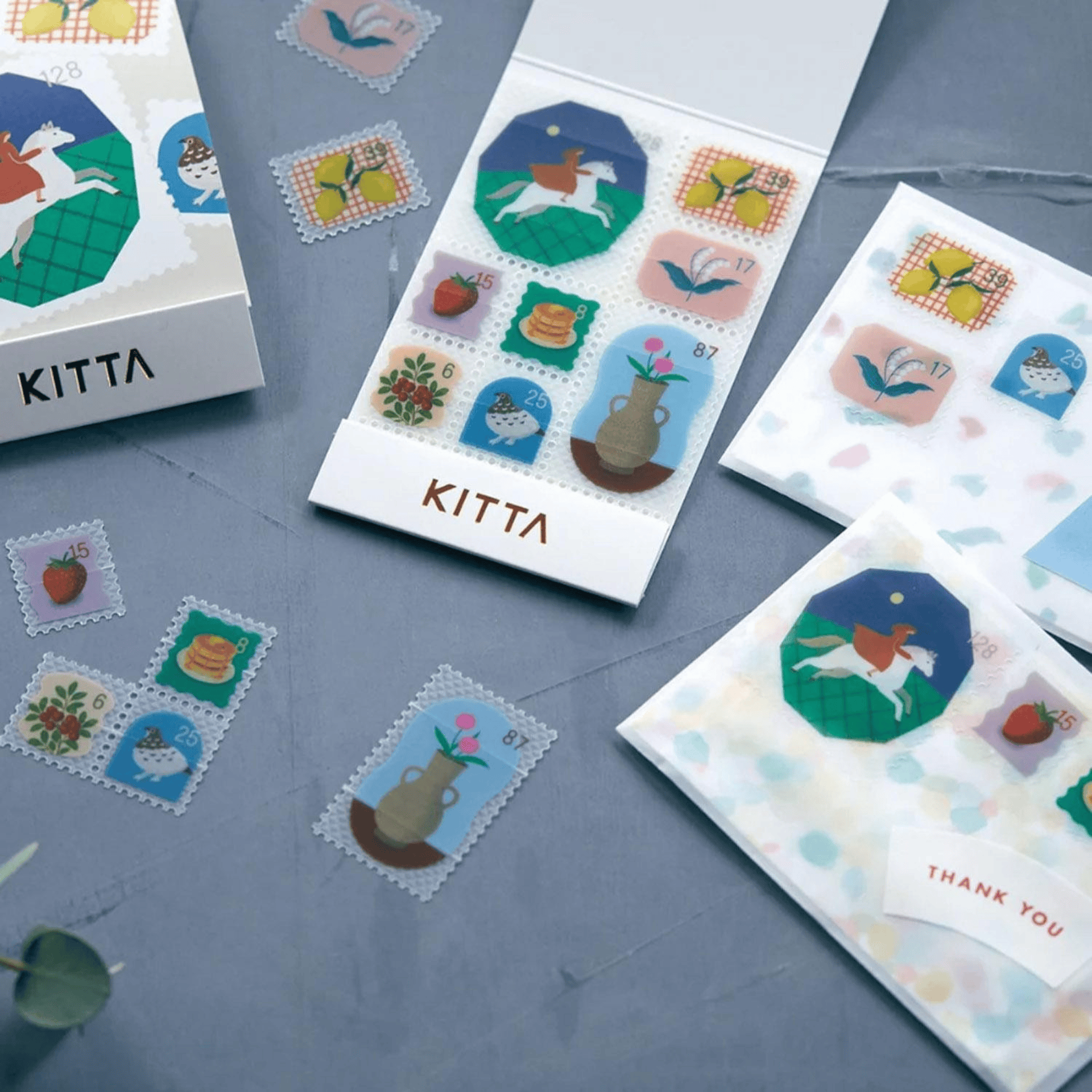 King Jim Hitotoki Stickers KITTA Clear Film Sticker - Memory