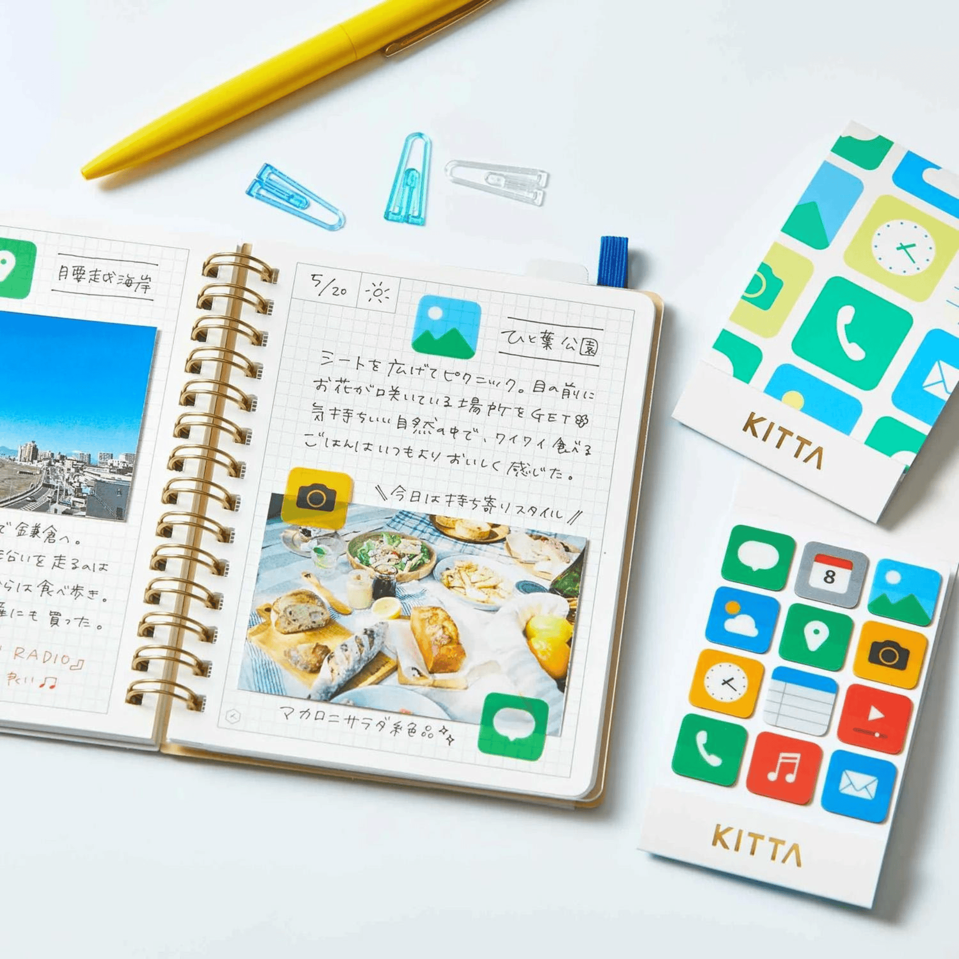 King Jim Hitotoki Stickers KITTA Clear Film Sticker - Theme