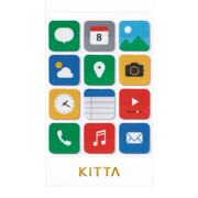 King Jim Hitotoki Stickers KITTA Clear Film Sticker - Theme