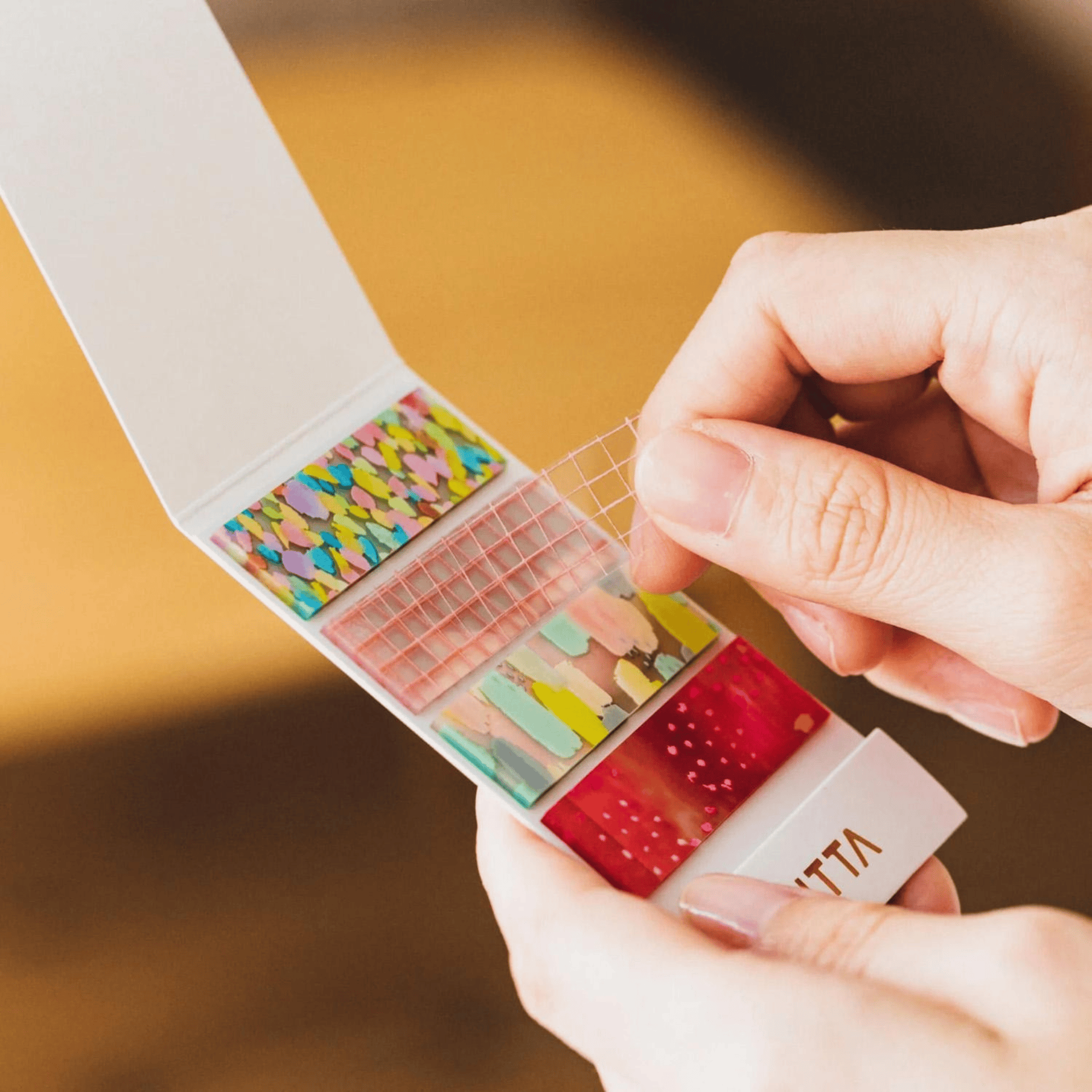 King Jim Hitotoki Stickers KITTA Clear Sticky Note - Drop