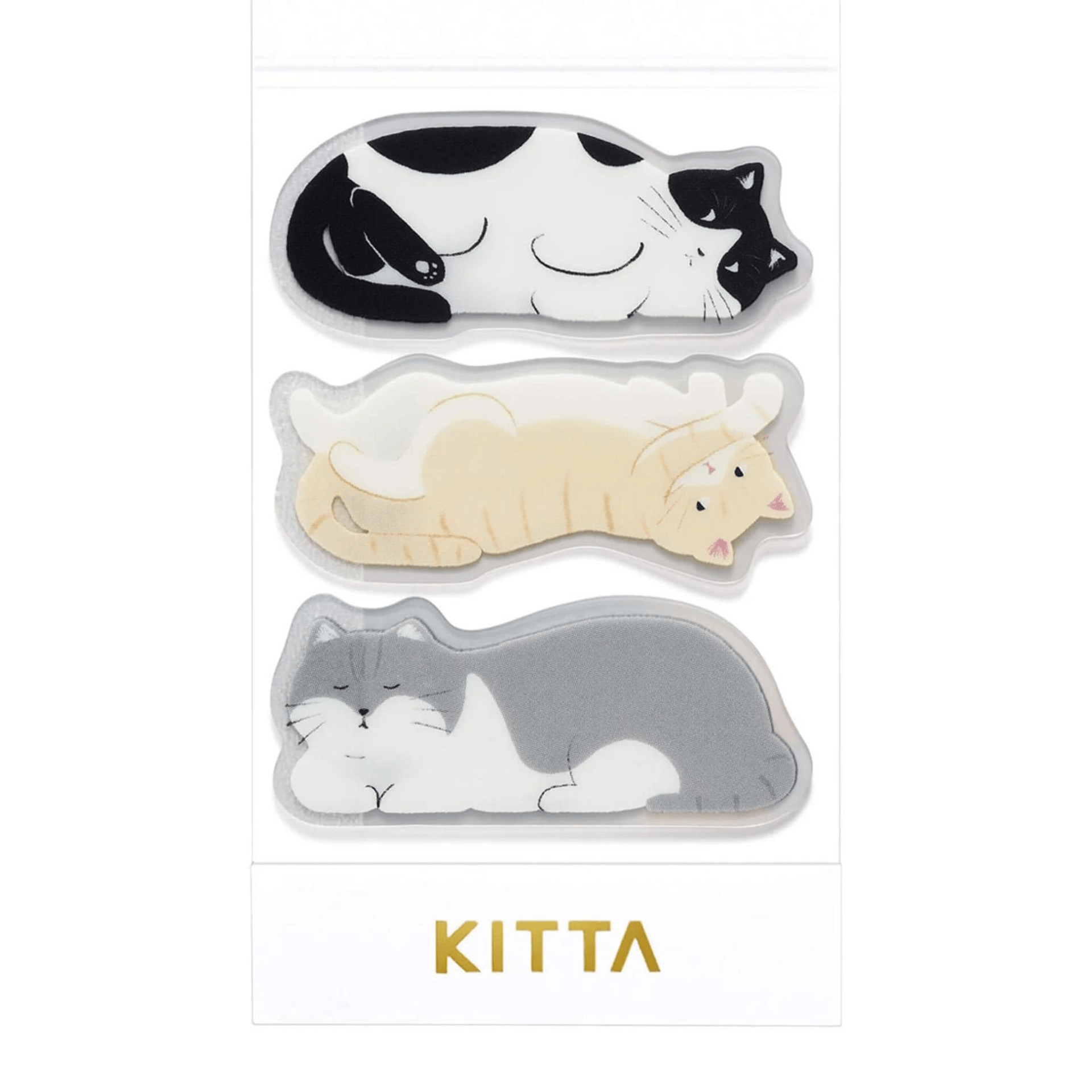 King Jim Hitotoki Stickers KITTA Clear Sticky Tape - Cat