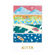King Jim Hitotoki Stickers KITTA Clear Sticky Tape - Landscape