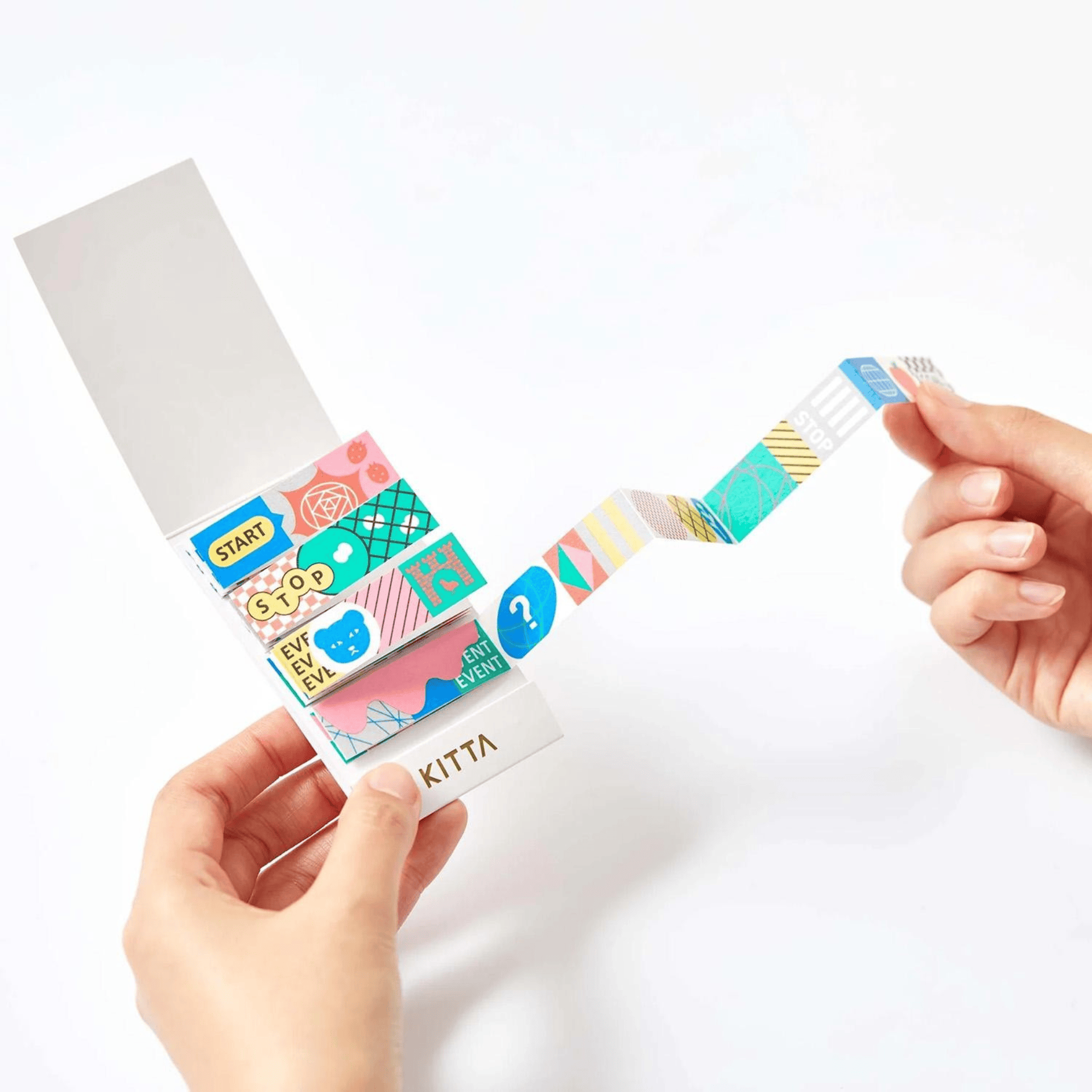 King Jim Hitotoki Stickers KITTA Extended Jabara Washi Tape - Board Game