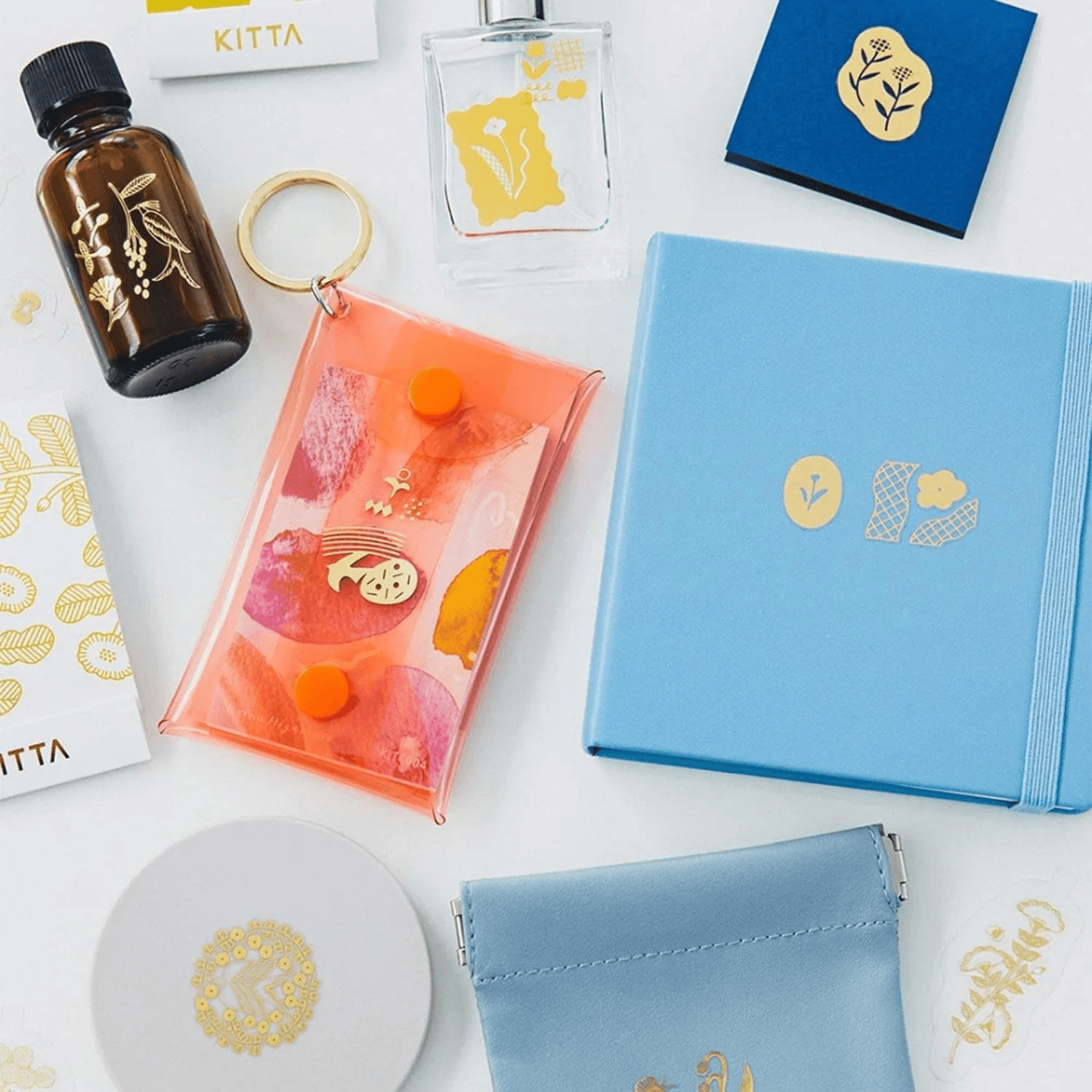 King Jim Hitotoki Stickers KITTA Flake Sticker