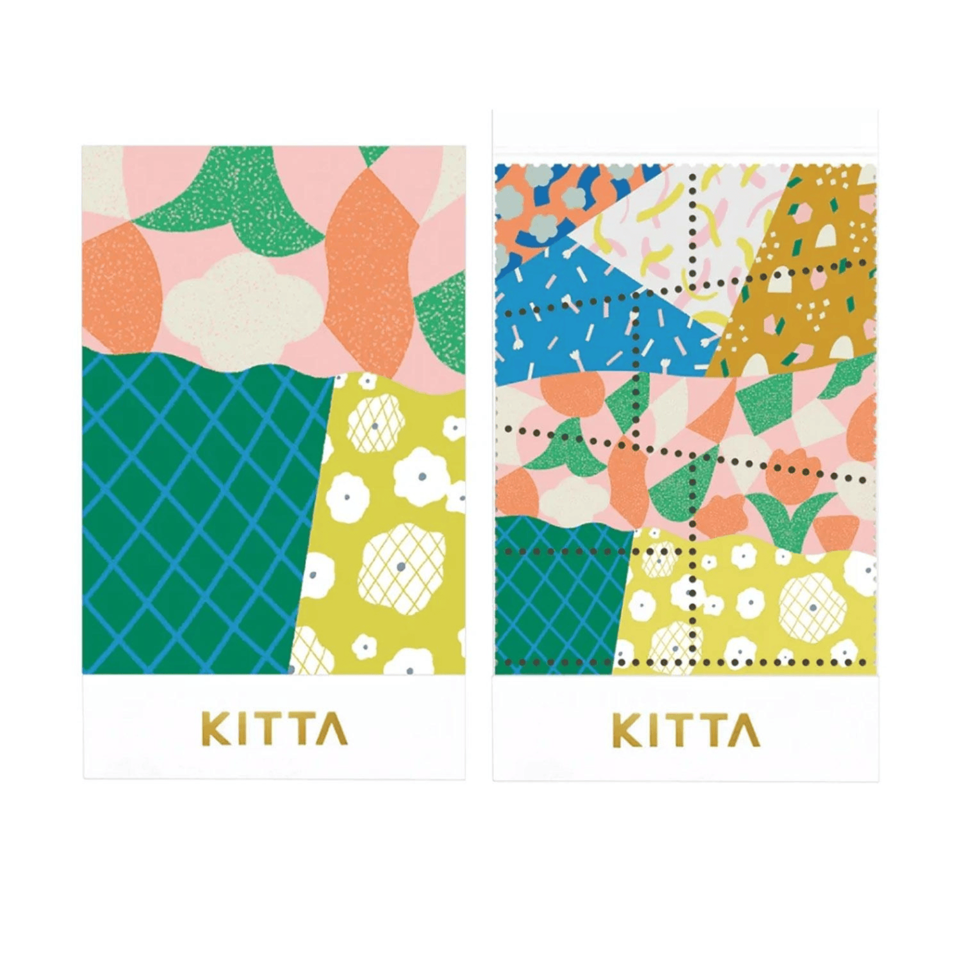 King Jim Hitotoki Stickers KITTA Sticker Special - Patchwork