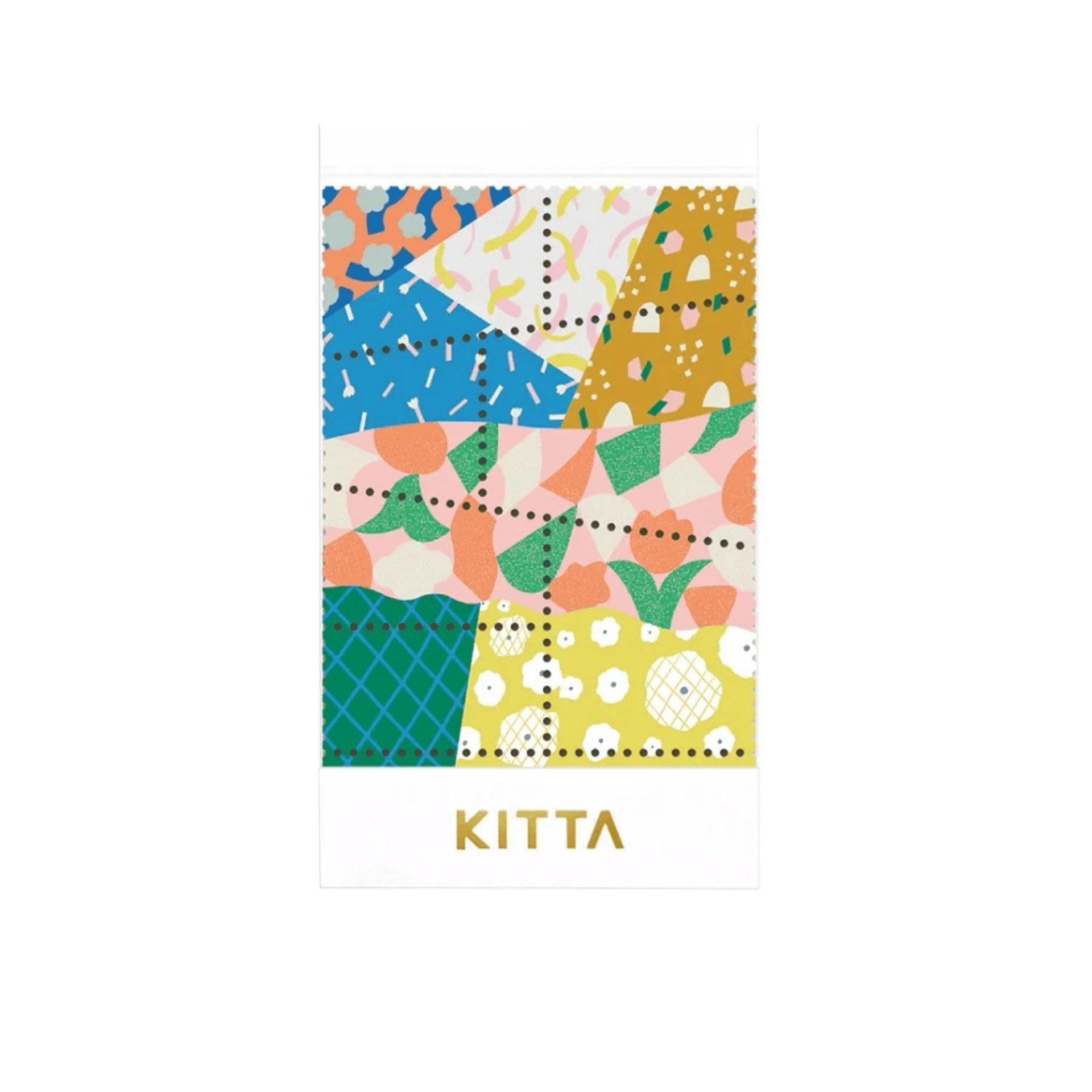 King Jim Hitotoki Stickers KITTA Sticker Special - Patchwork