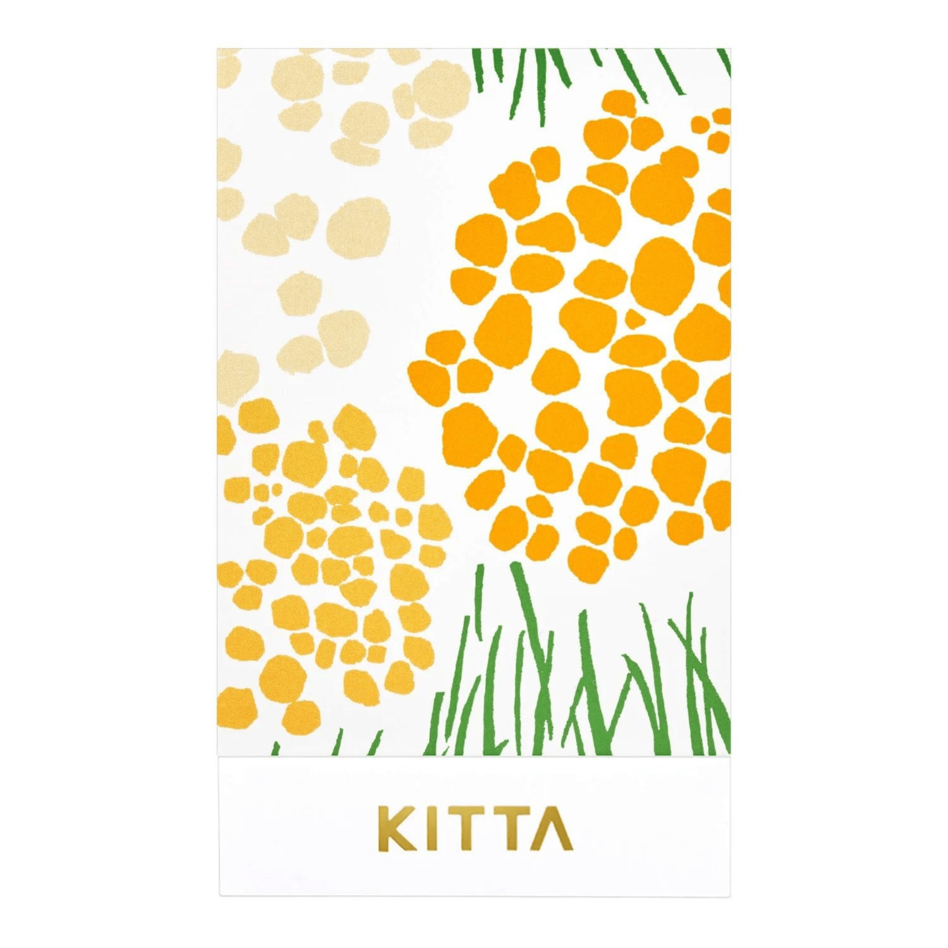 King Jim Hitotoki Stickers KITTA Sticky Tape - Flower 2