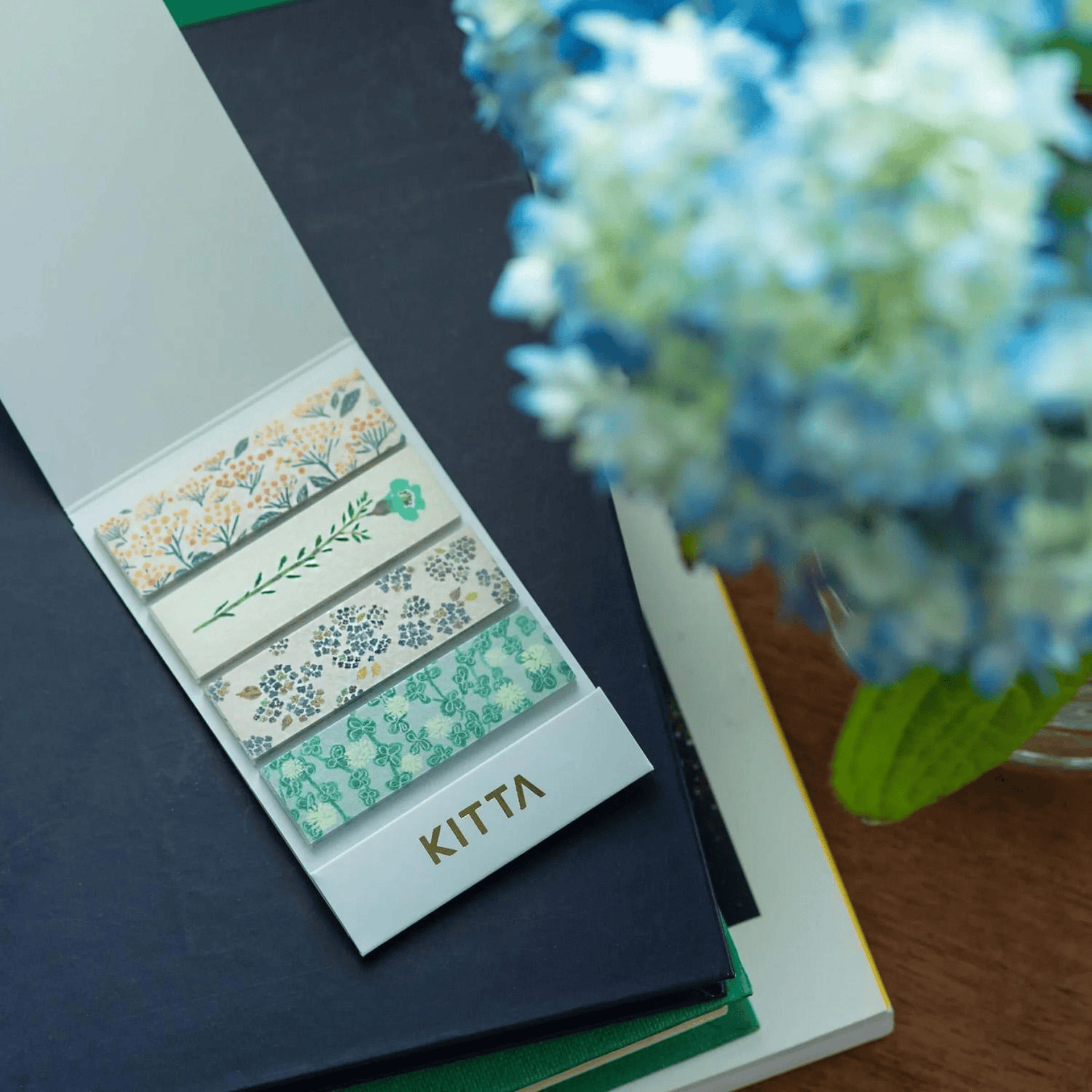 King Jim Hitotoki Stickers KITTA Sticky Tape - Flower 4