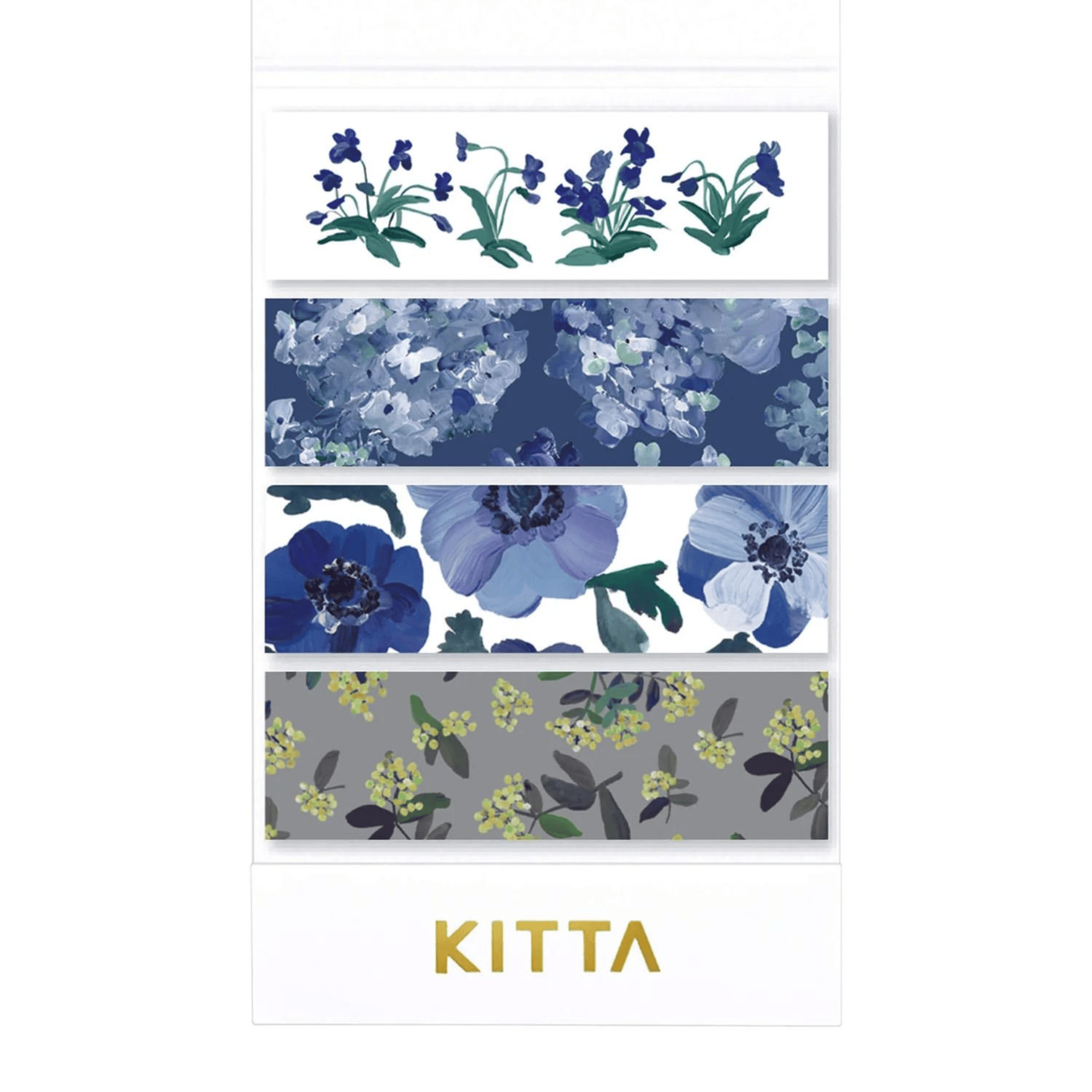 King Jim Hitotoki Stickers KITTA Sticky Tape - Flower 6