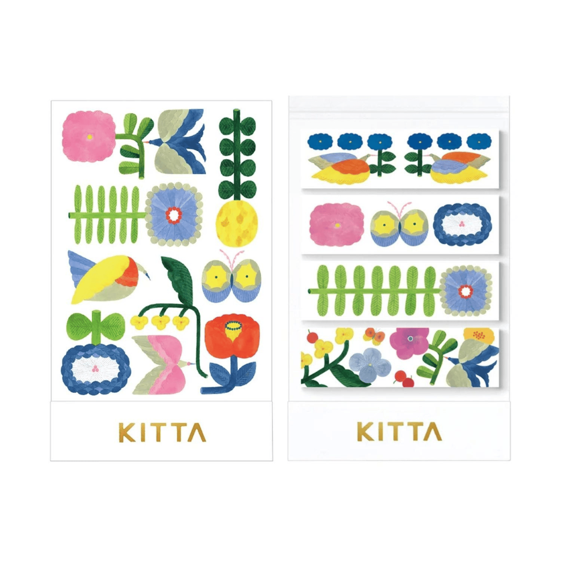 King Jim Hitotoki Stickers KITTA Washi Tape  - Sunny Spot