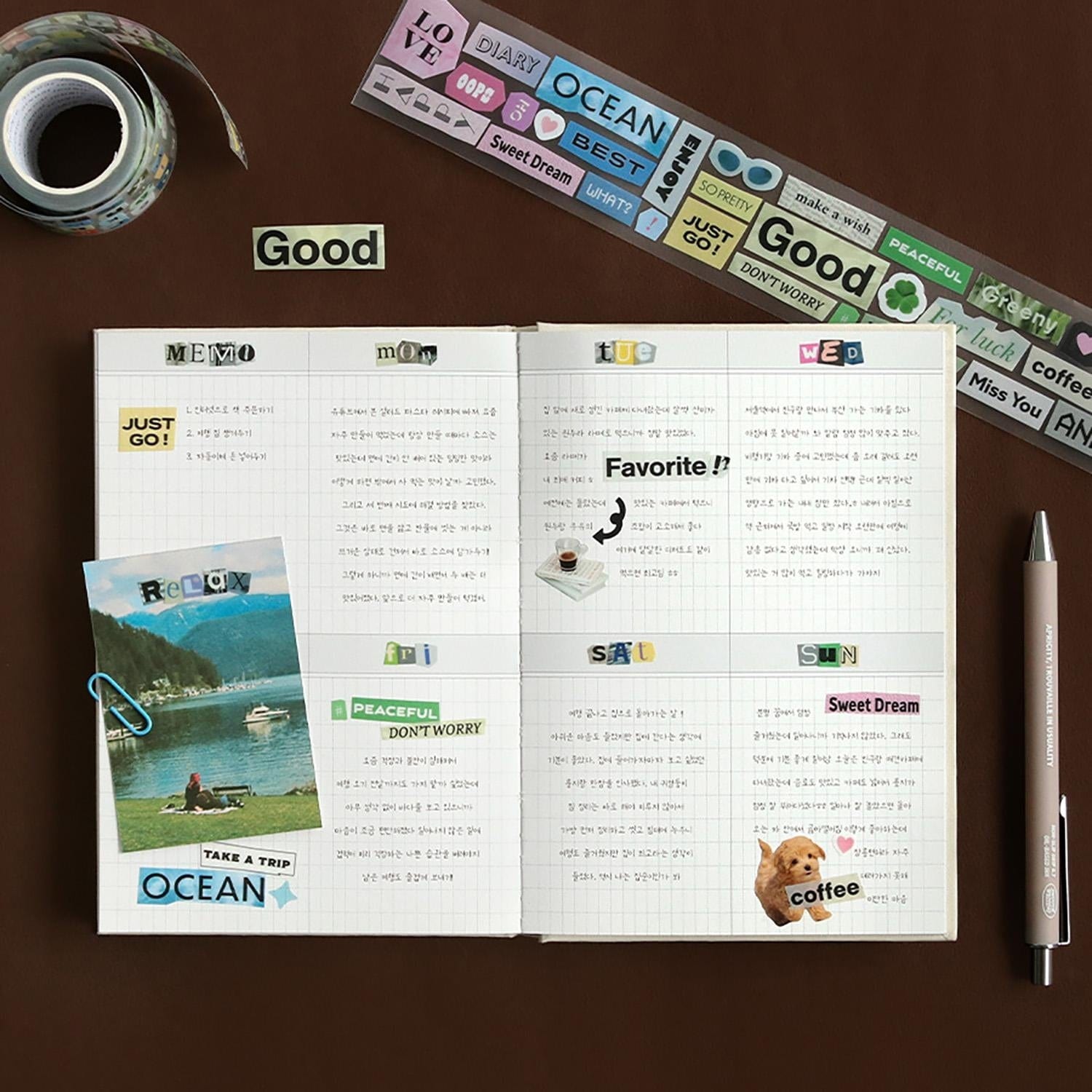 Iconic Stickers Magazine Collage Stickers