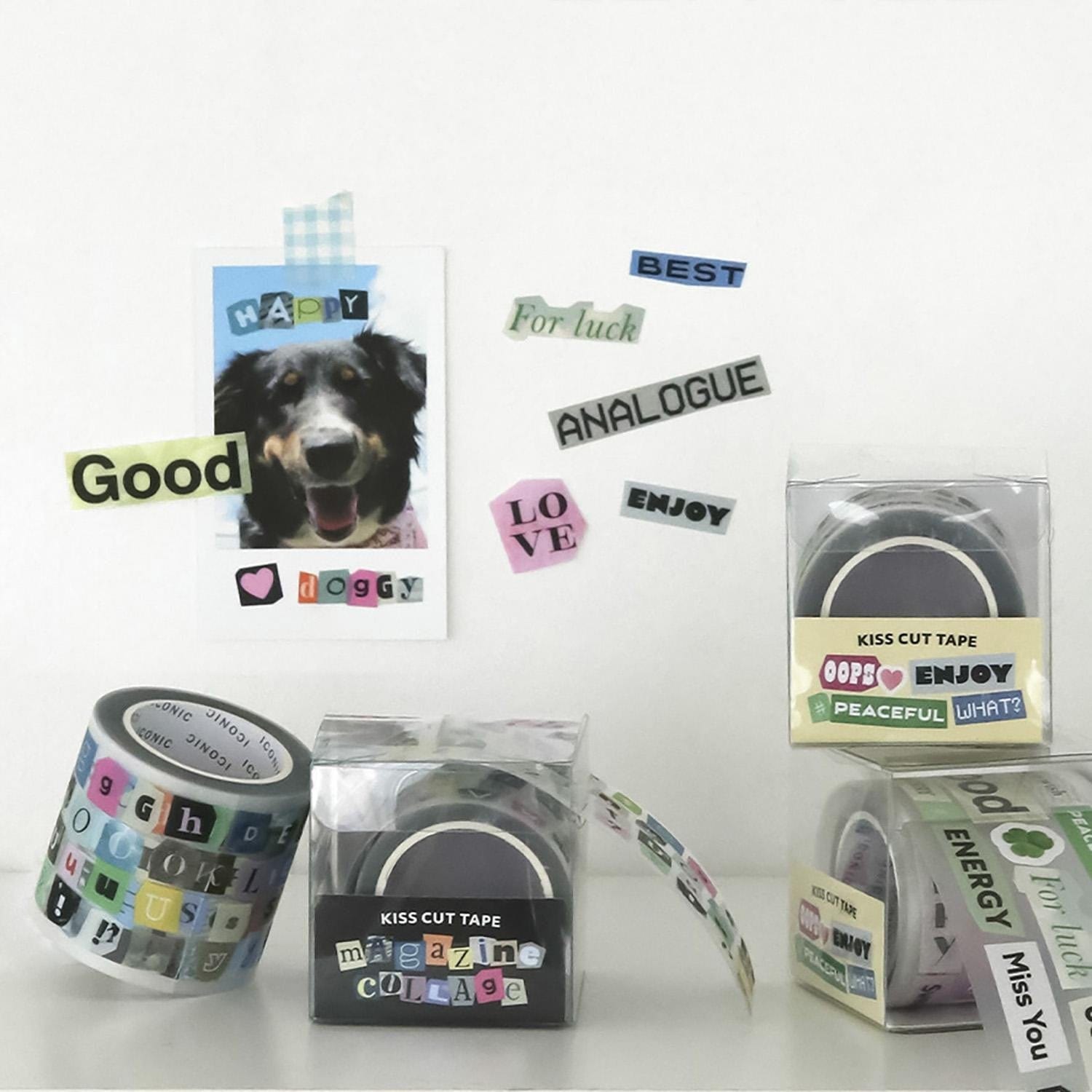 Iconic Stickers Magazine Collage Stickers