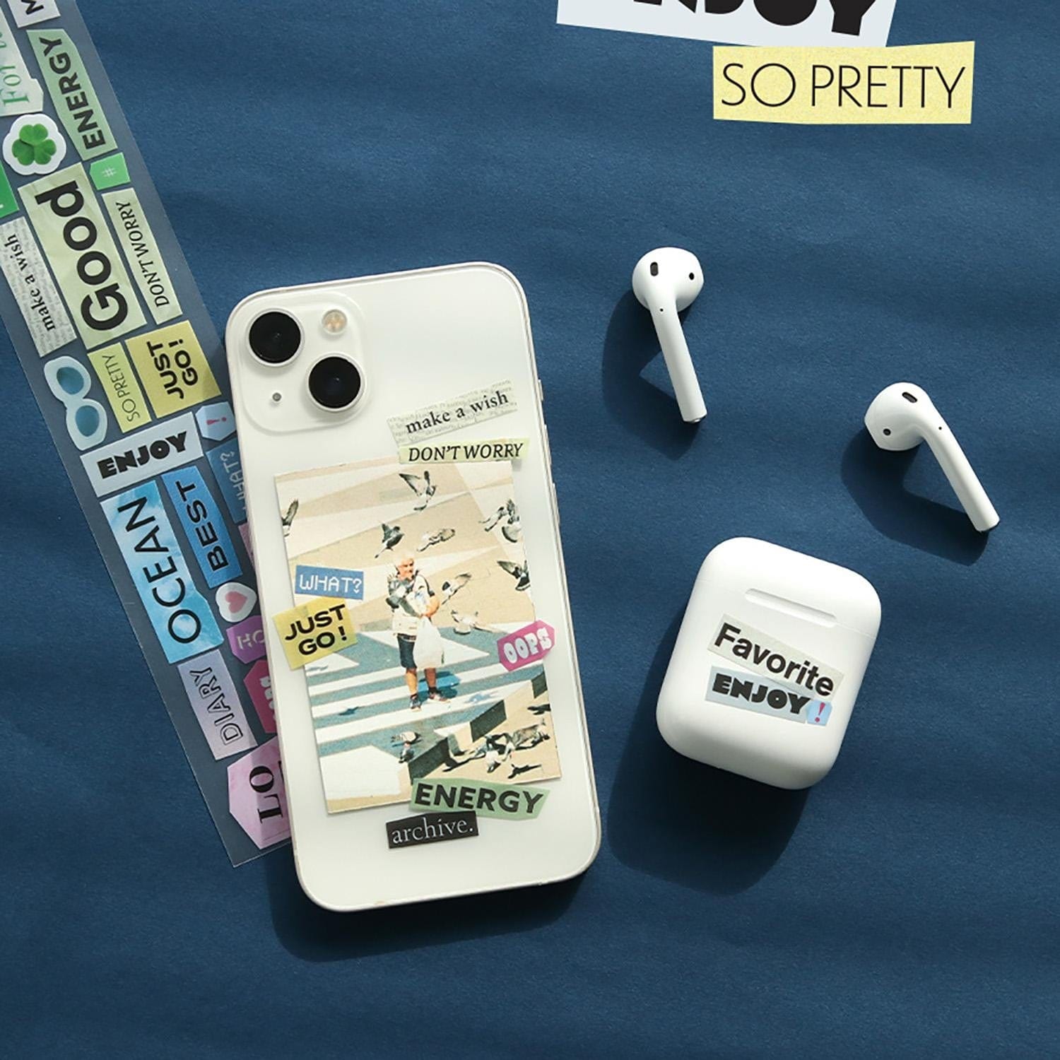 Iconic Stickers Magazine Collage Stickers