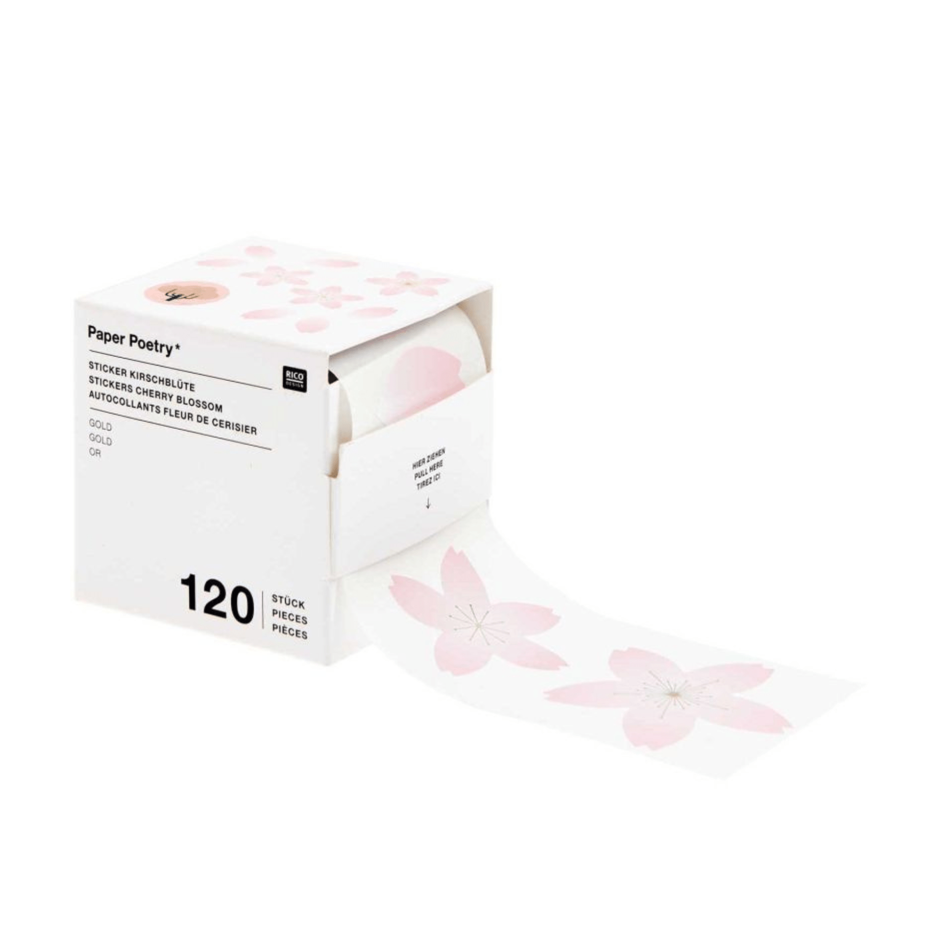 Rico Design Stickers Maxi Sticker Roll - Sakura