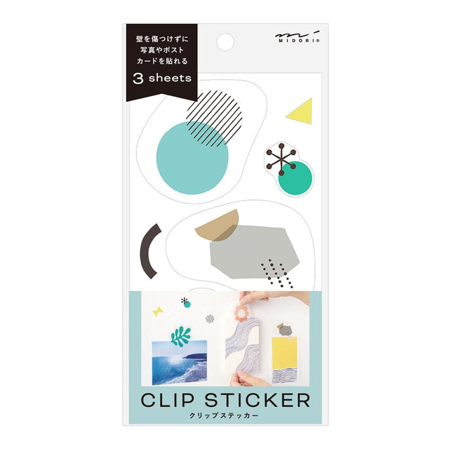 Midori Stickers Midori Clip Stickers Geometrical Pattern