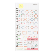 Midori Stickers Midori Planner Stickers - Decorative Frame Patterns
